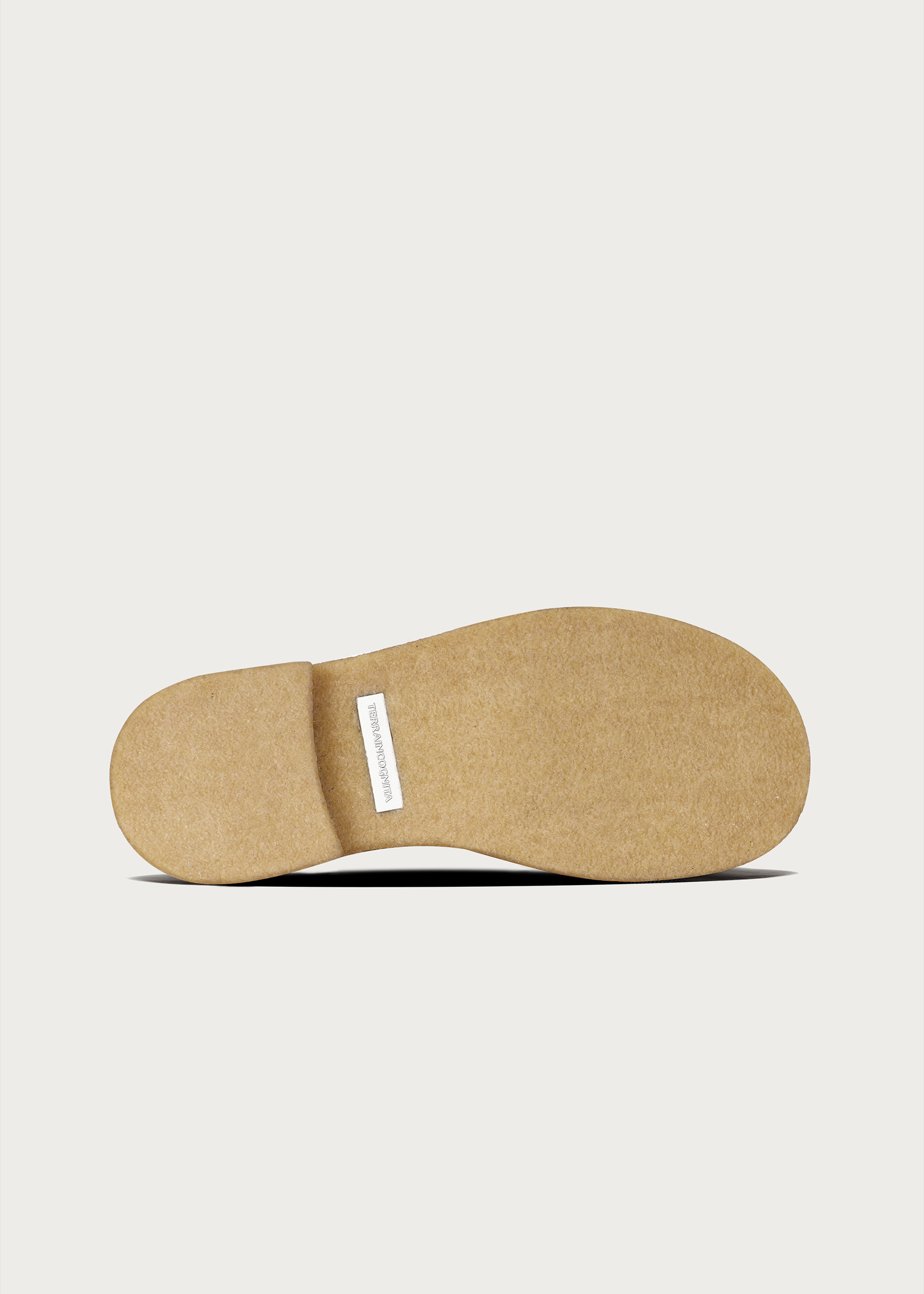 Sheepskin Derby Shoes Khaki