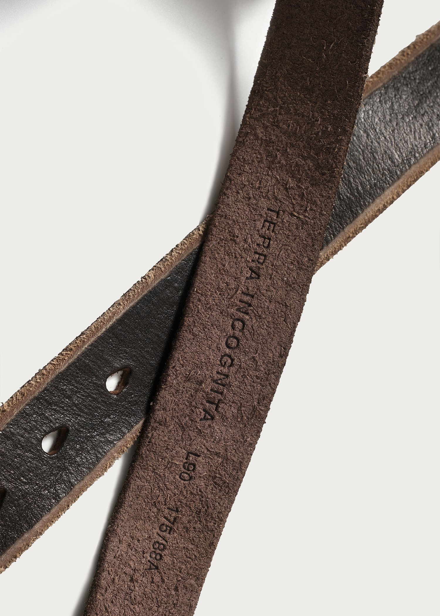 Hand-Rubbed Cowhide Belt