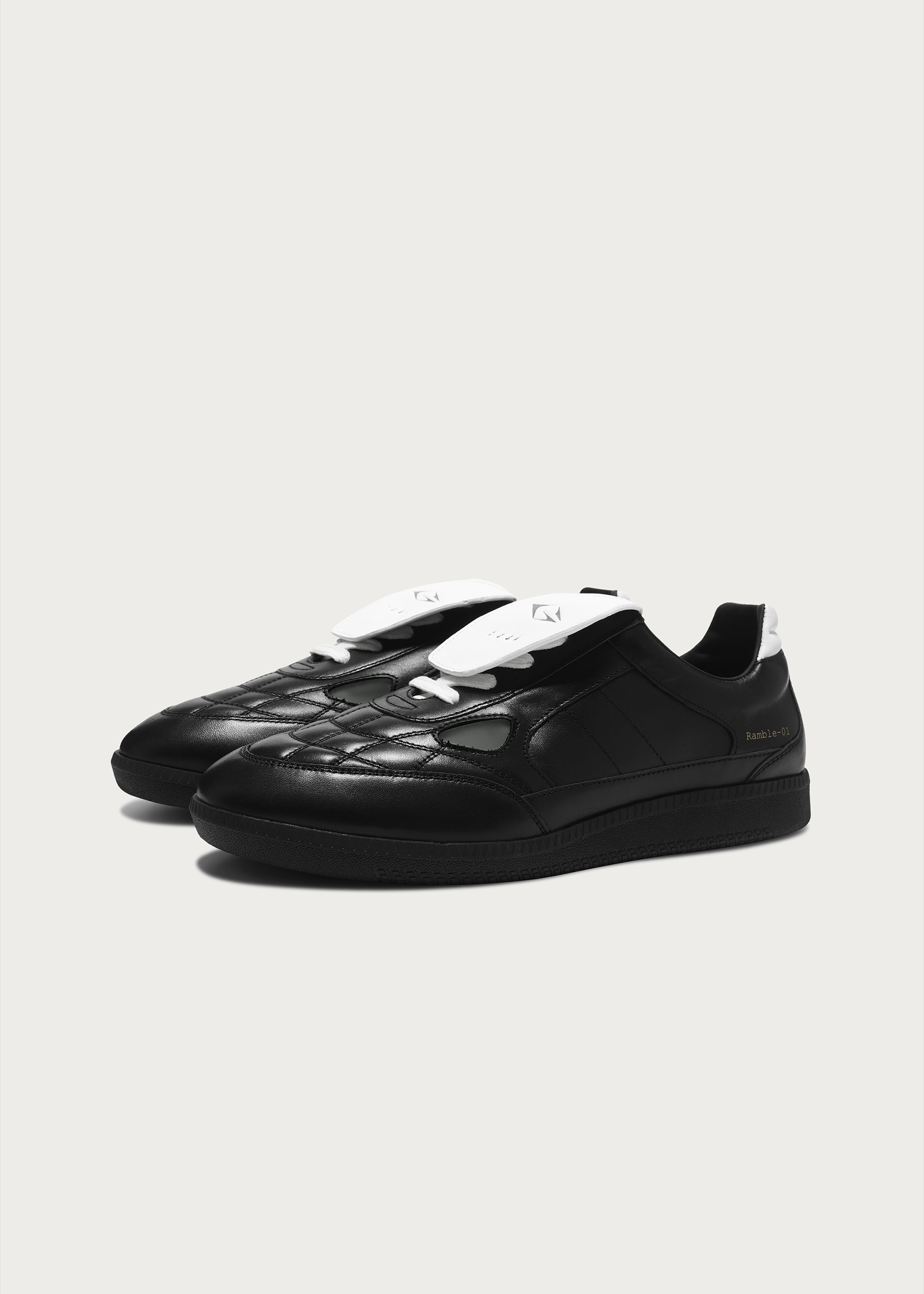 Ramble Sneakers Textured Black