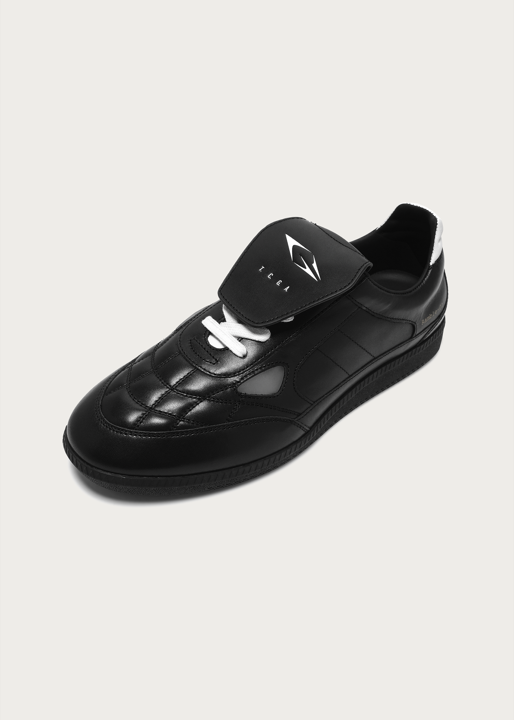 Ramble Sneakers Textured Black