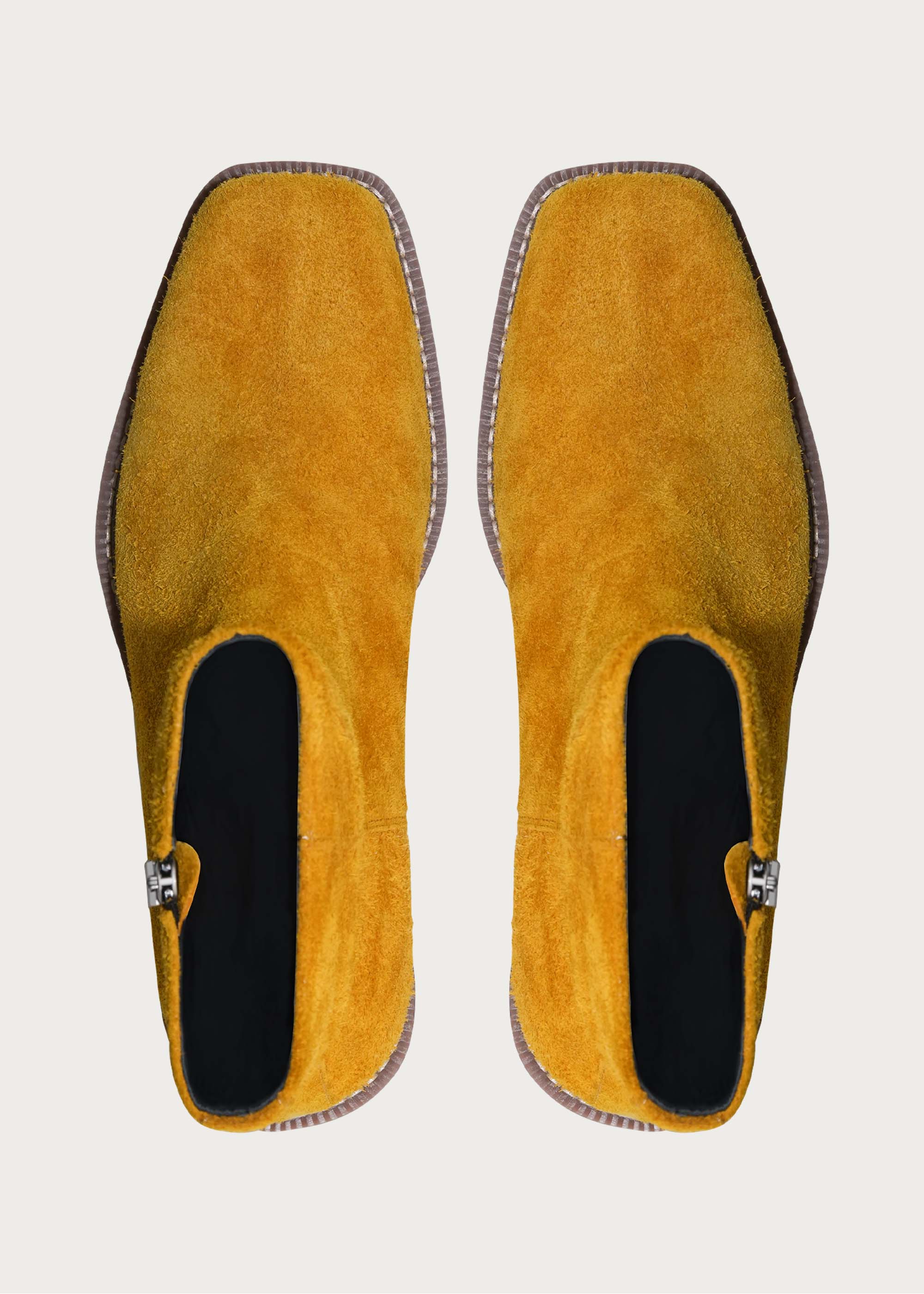 【Pre-sale 30-45 days】Yellow suede boots