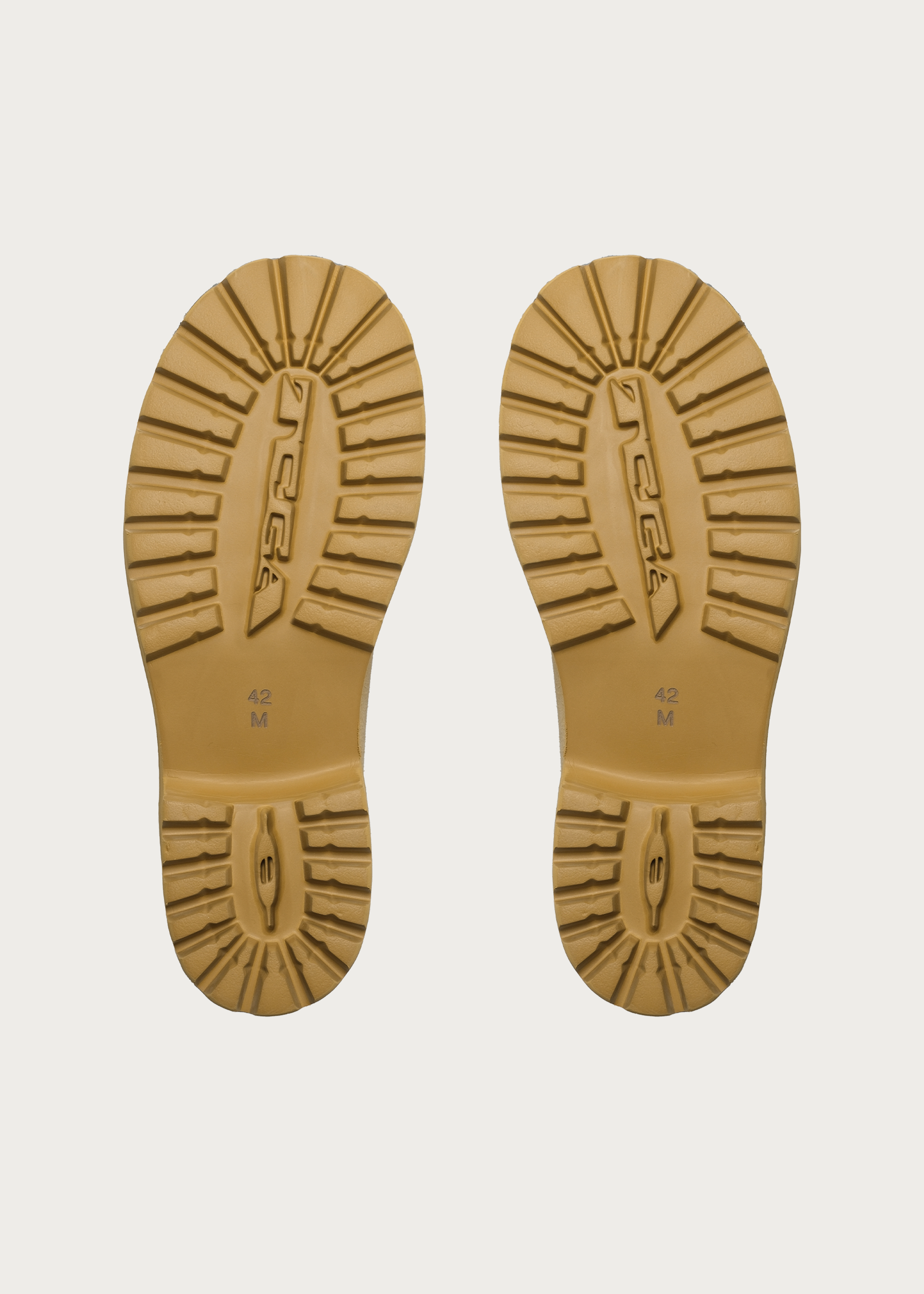 Work-Style Suede Boots Khaki