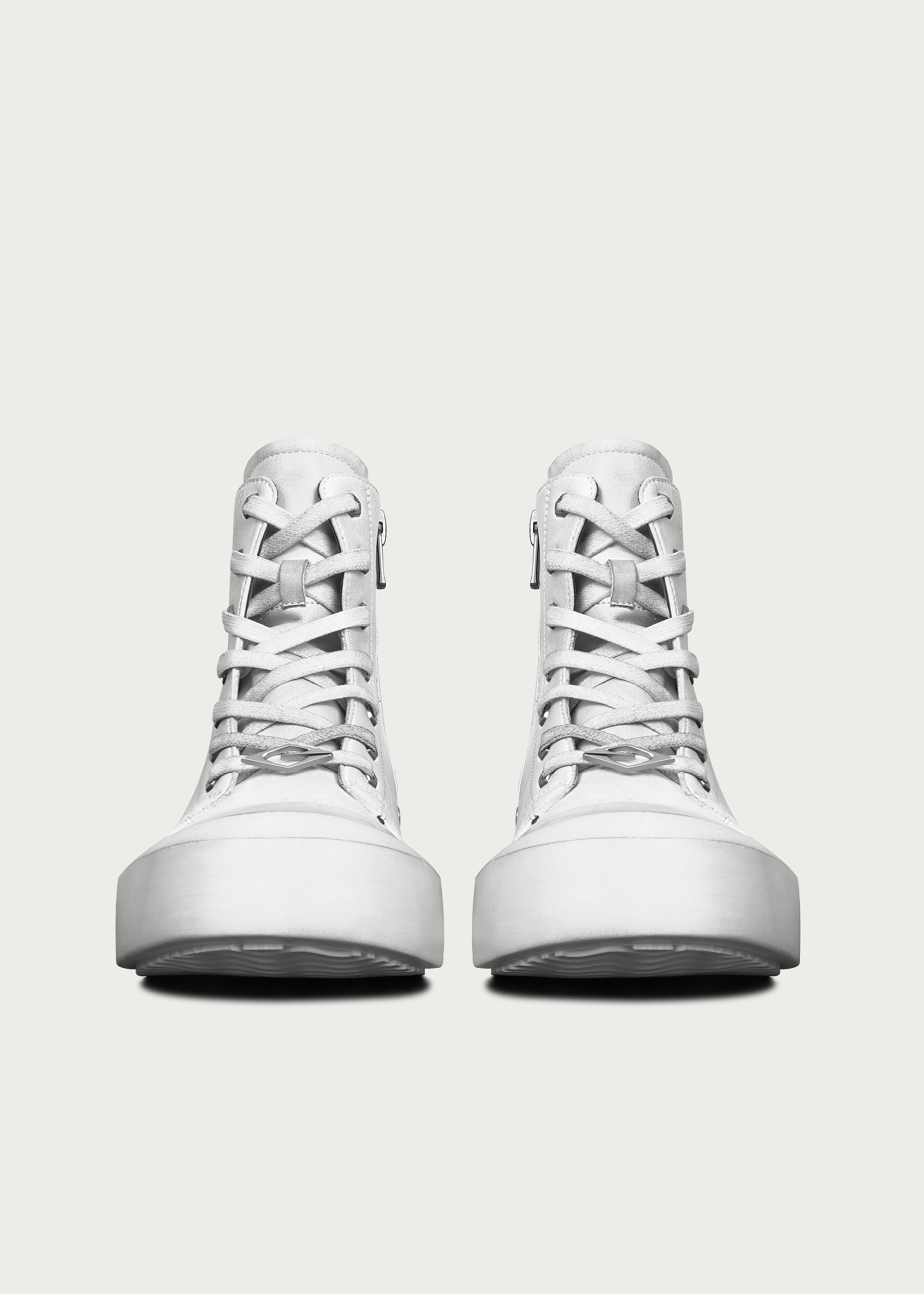 Lake Moon Skateboard Shoes Dirty White