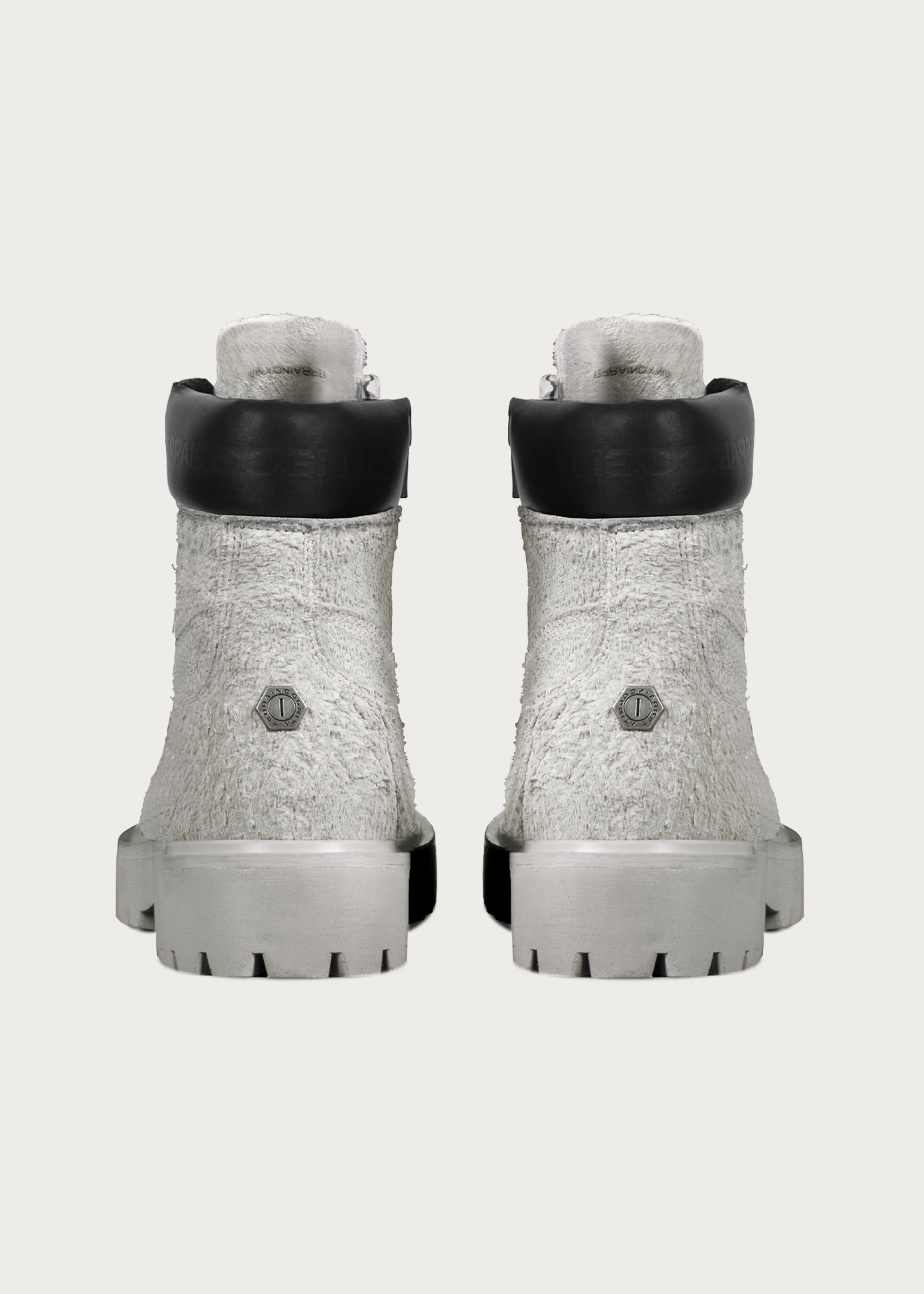 Suede Workwear Boots Cloud Gray