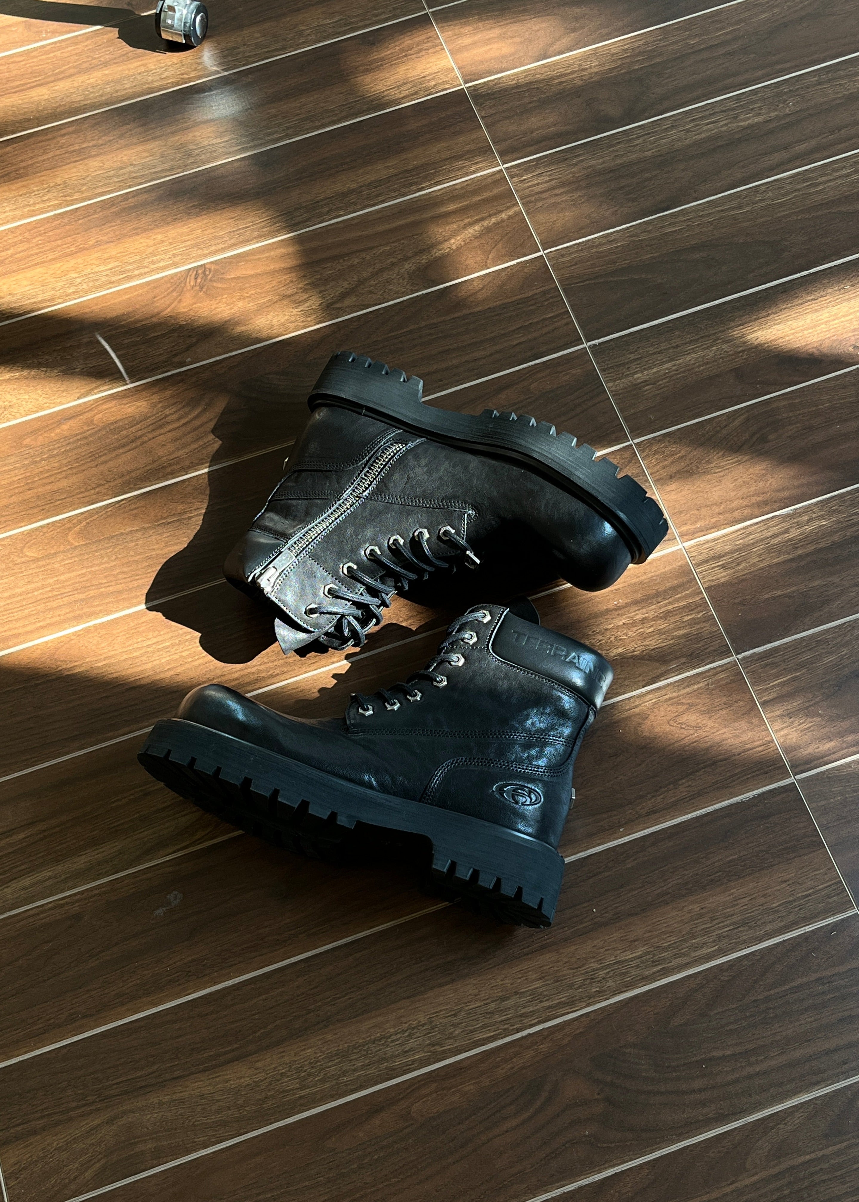 Horsehide Workwear Boots Black