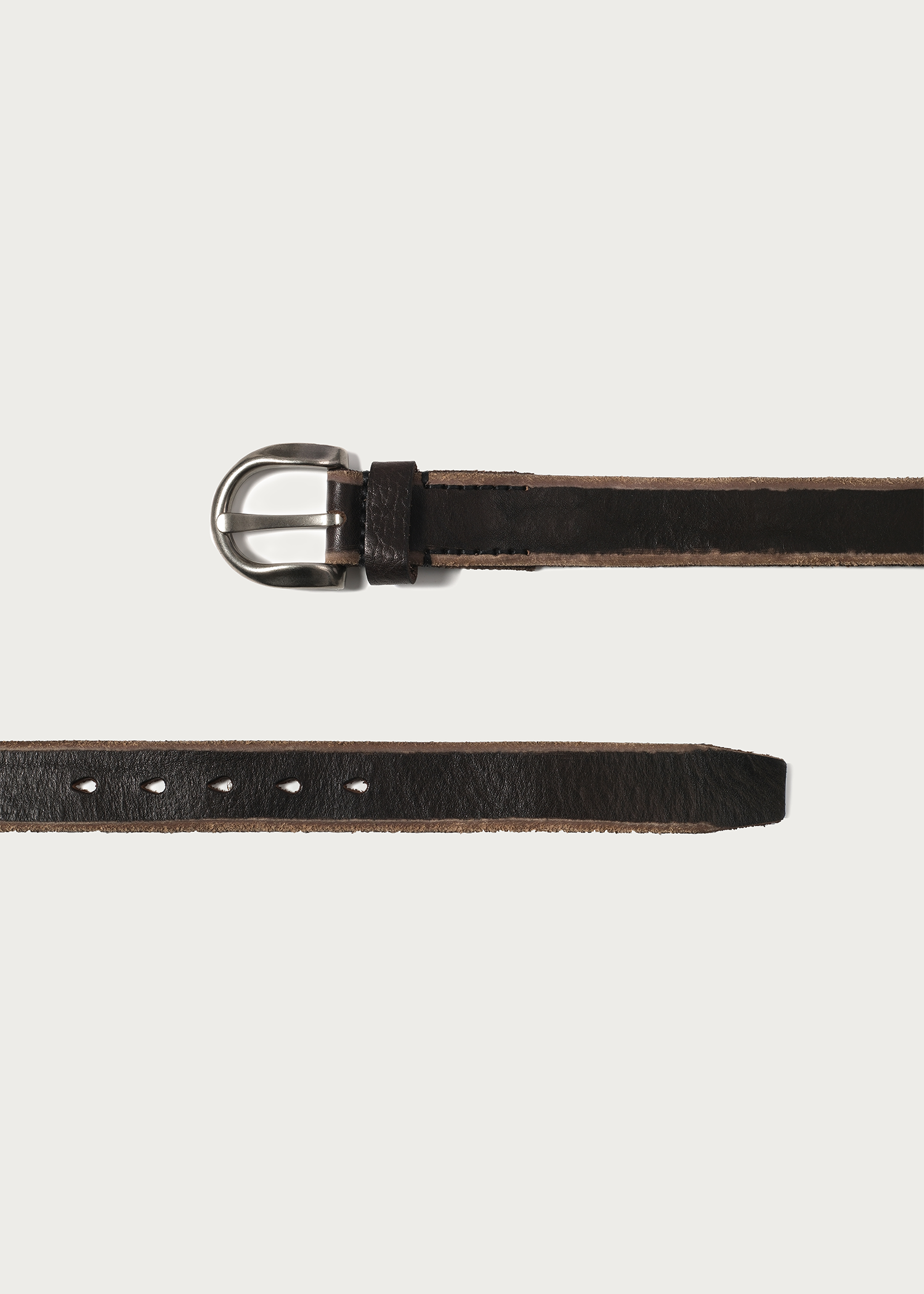 Hand-Rubbed Cowhide Belt