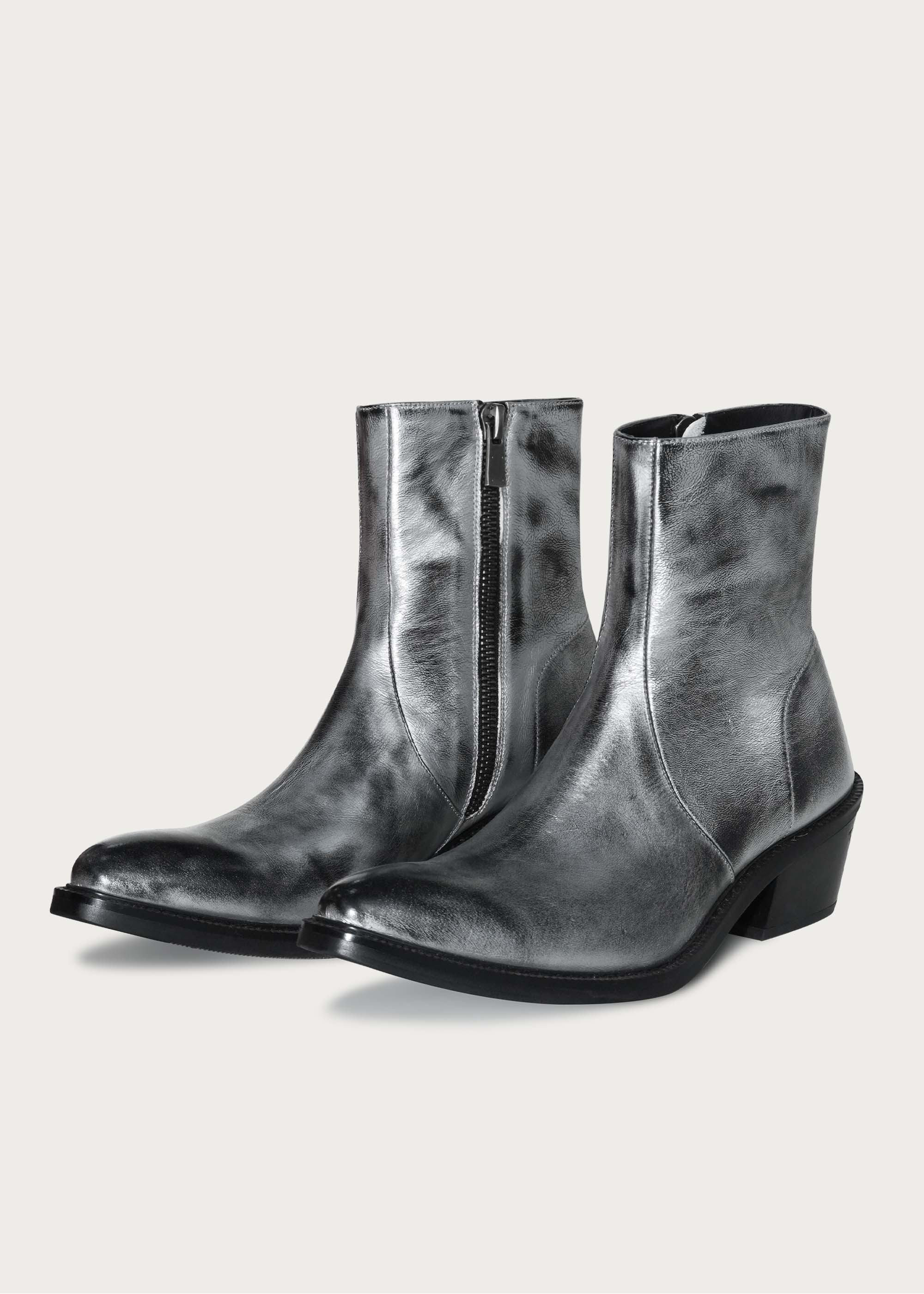 【Pre-sale 30-45 days】Silver boots
