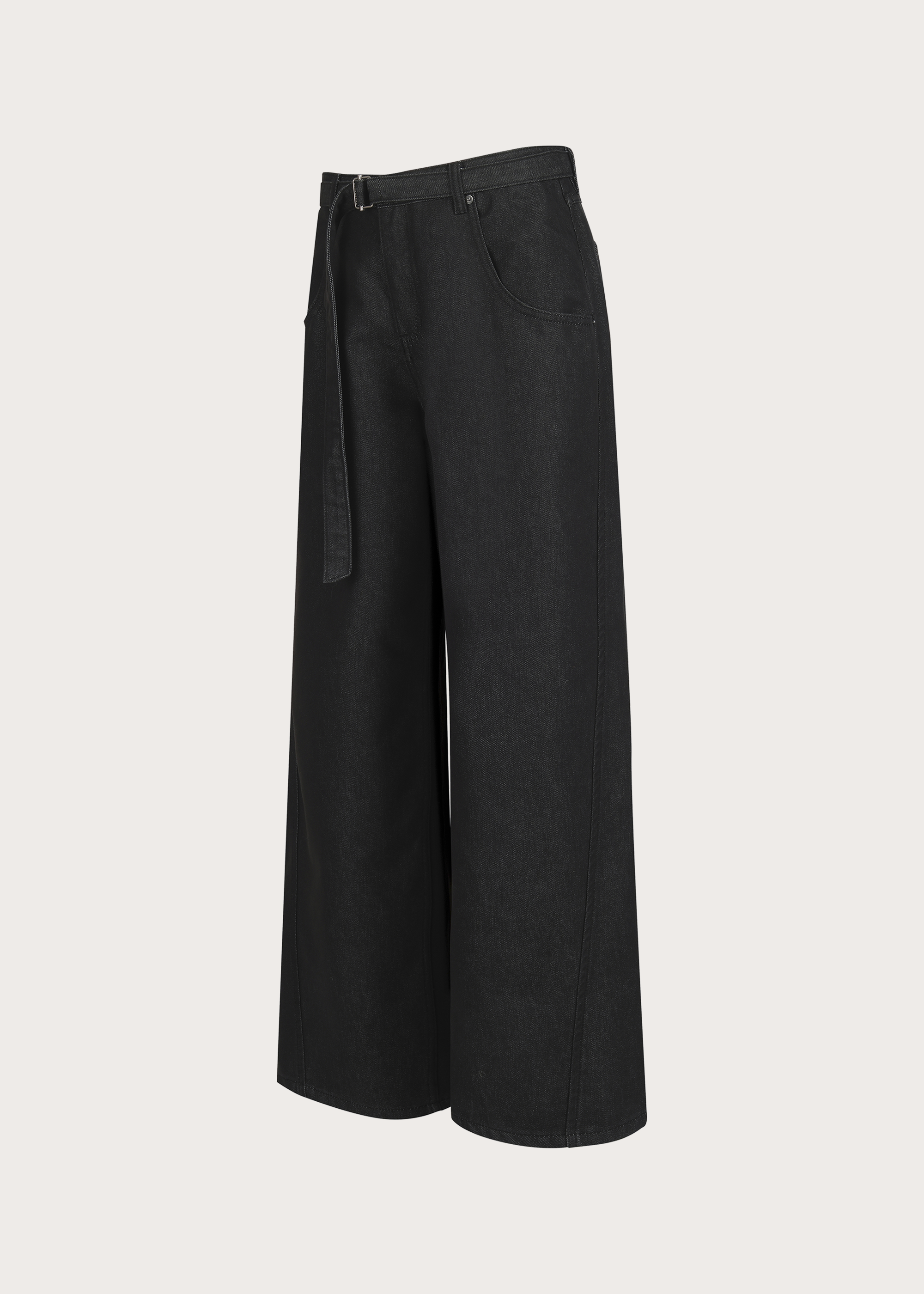 Adjustable-Waistband Jeans