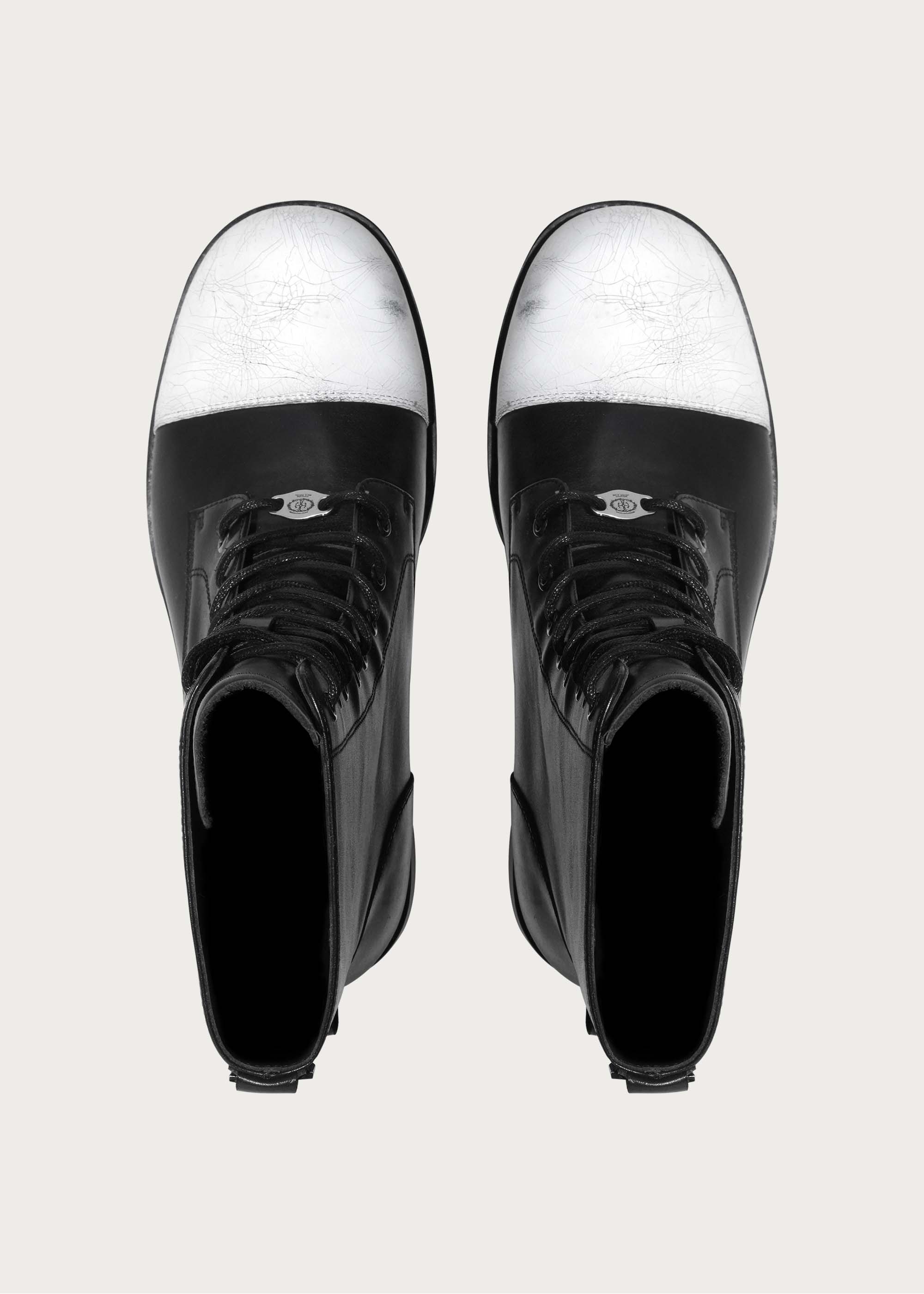 【Pre-sale 30-45 days】White-toed boots