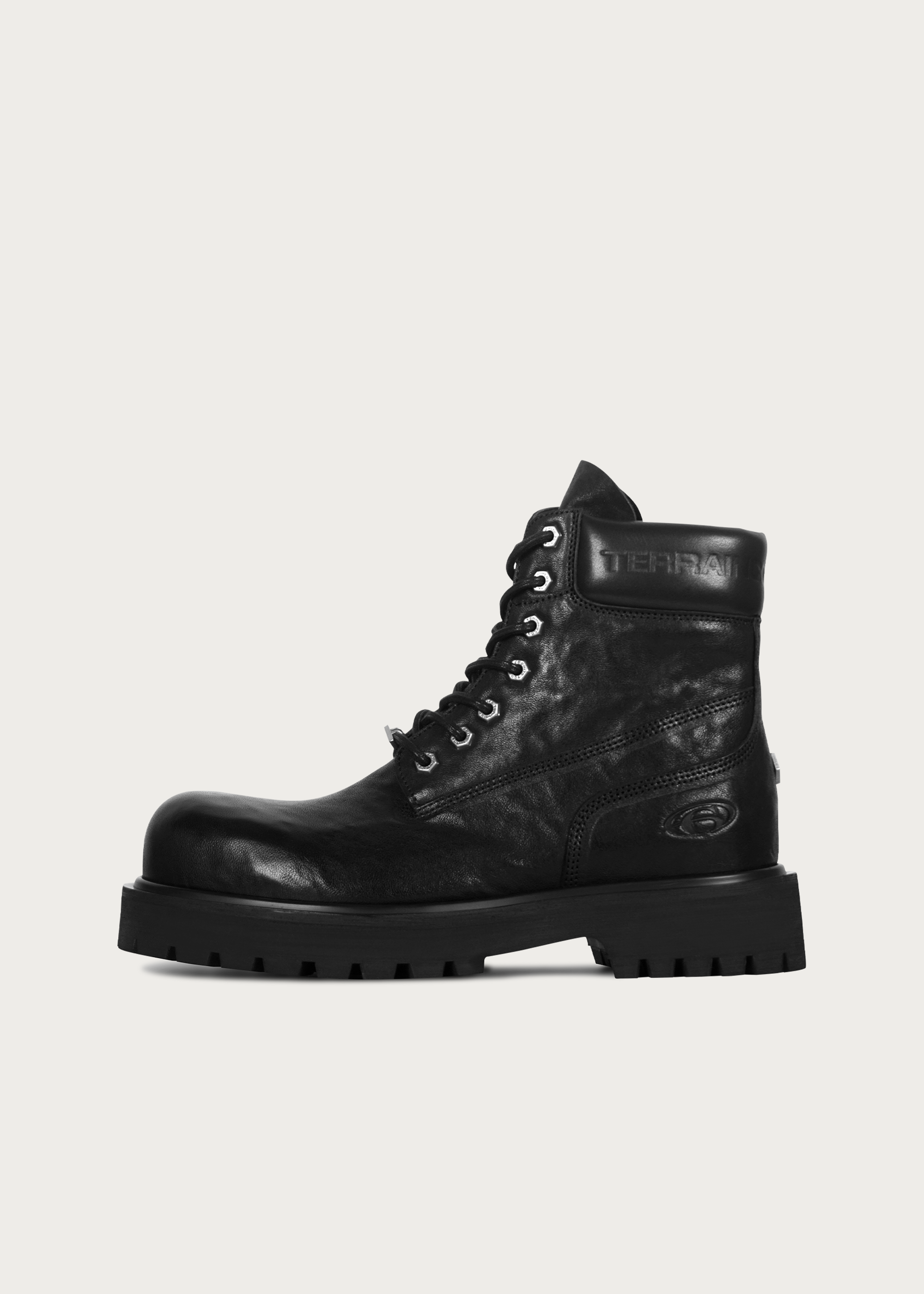 Horsehide Workwear Boots Black