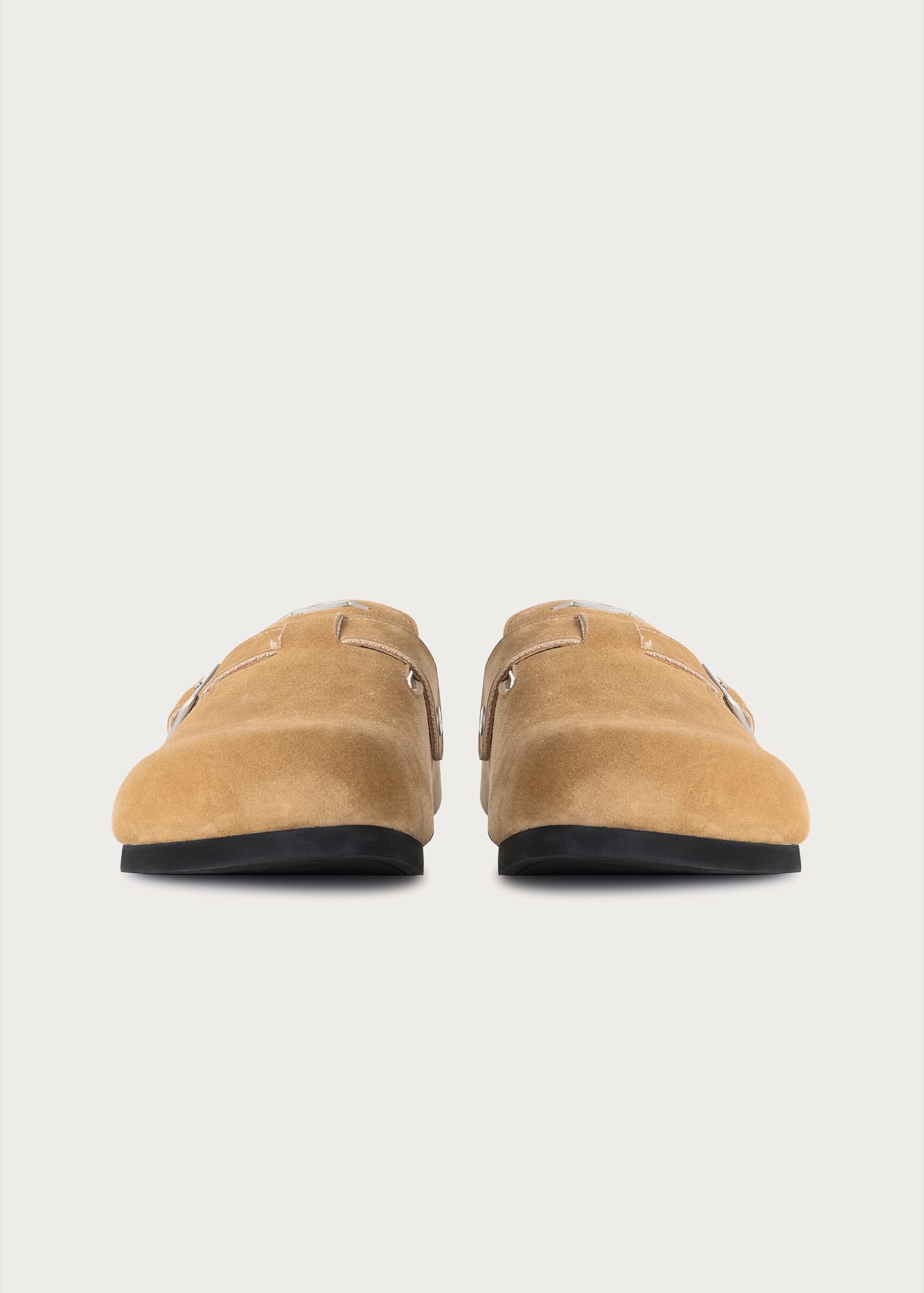 Sheepskin Clogs Khaki
