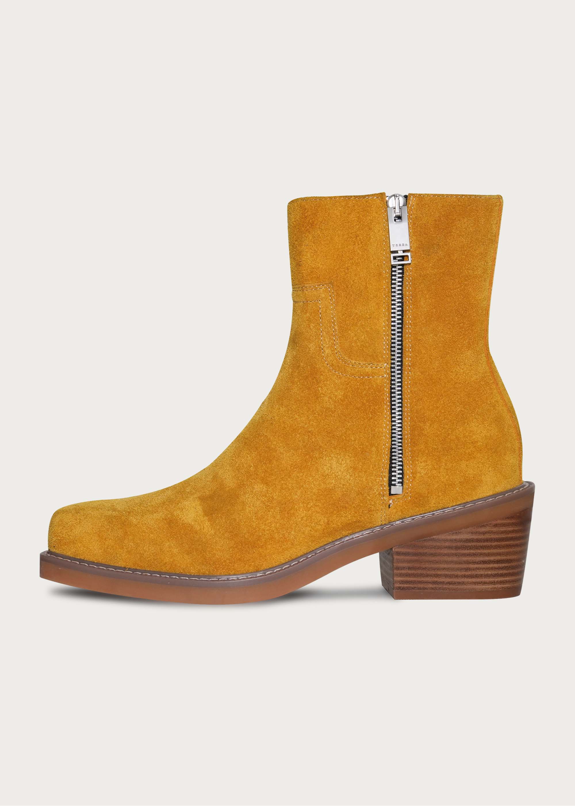 【Pre-sale 30-45 days】Yellow suede boots