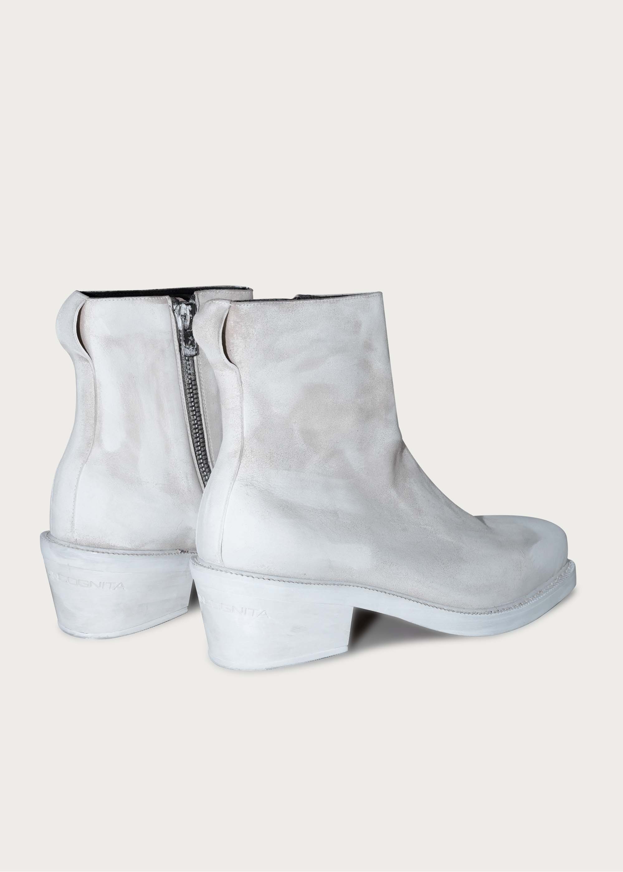 【Pre-sale 30-45 days】White painted boots