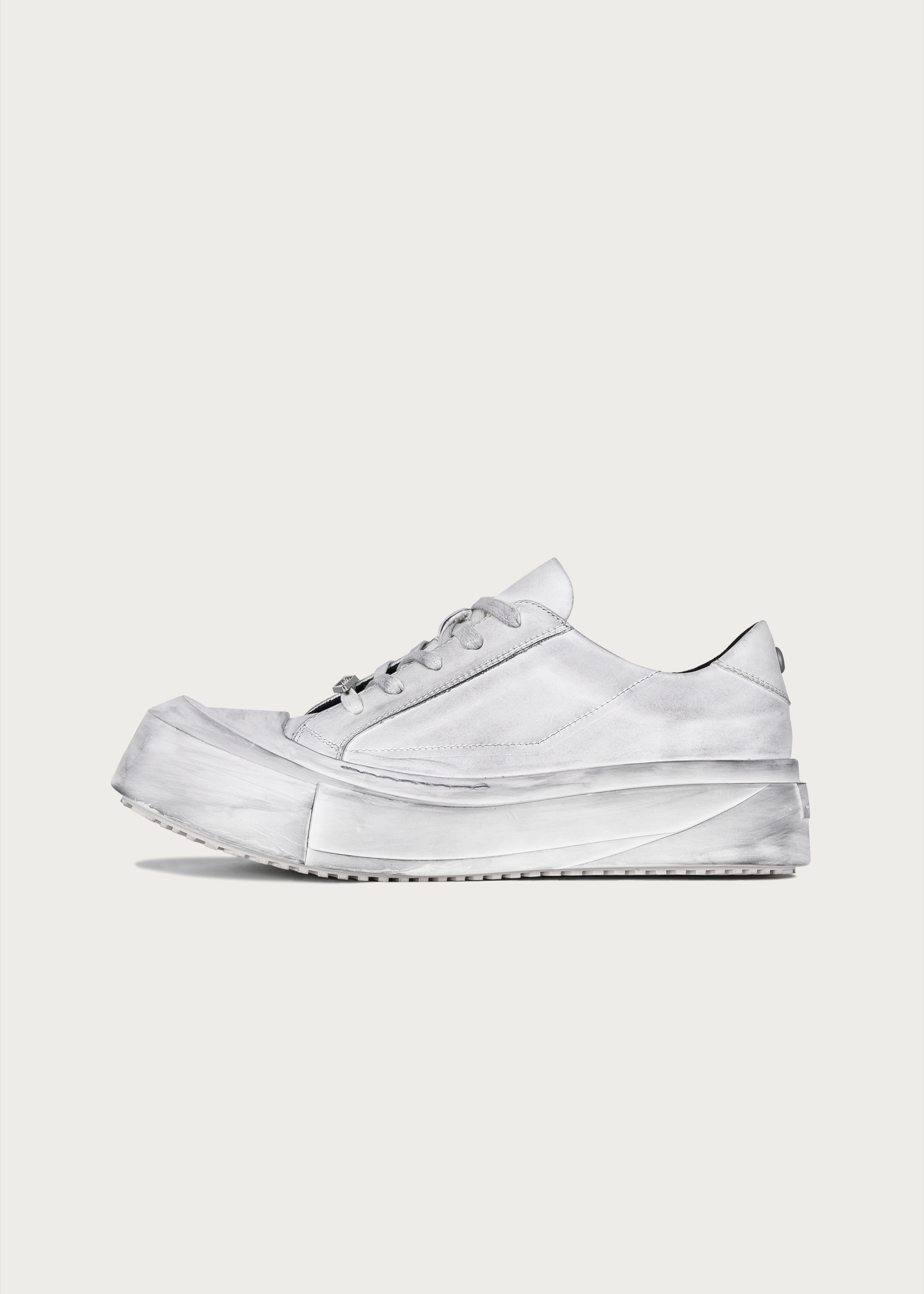 Lake Moon Skateboard Shoes Dirty White