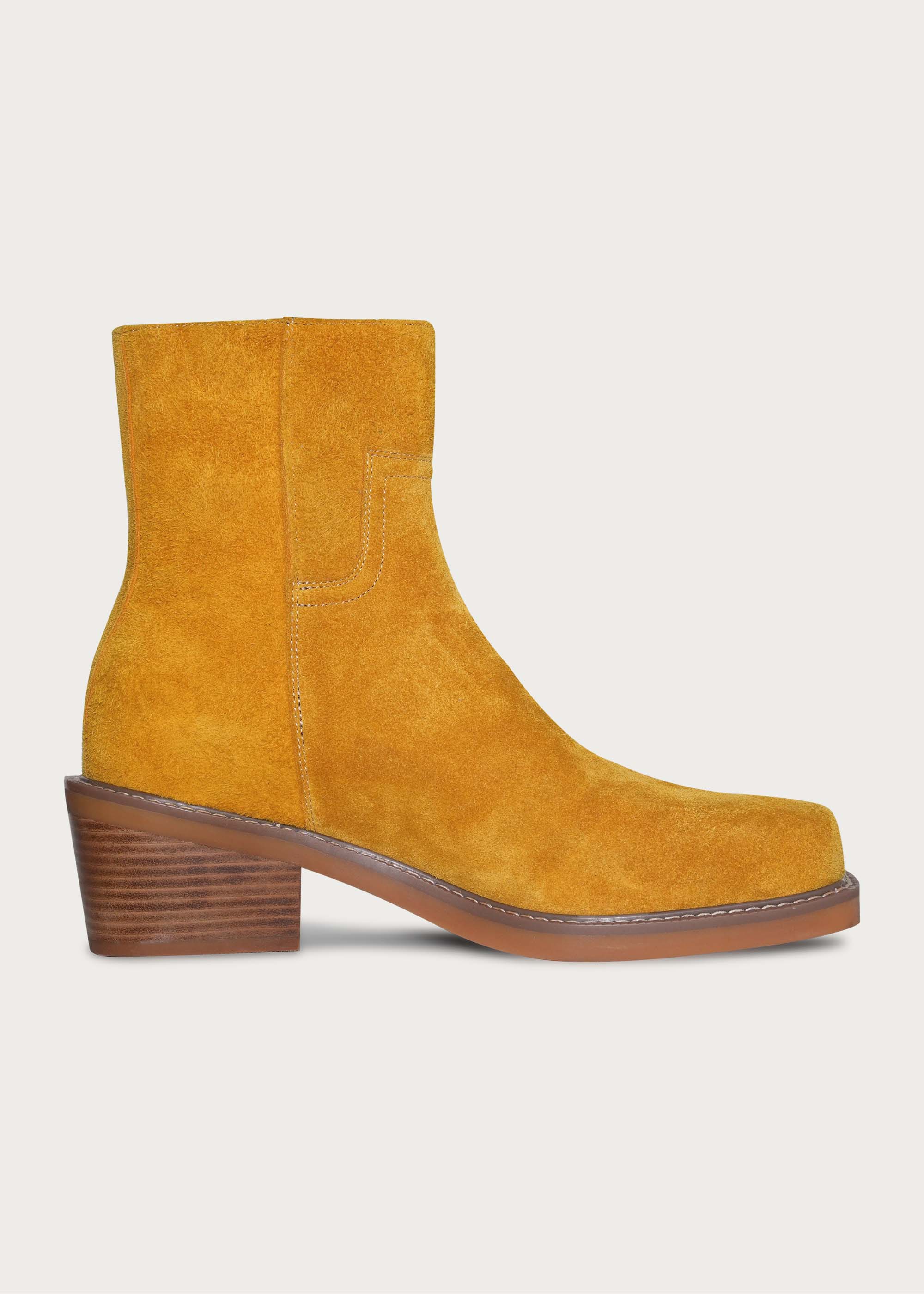 【Pre-sale 30-45 days】Yellow suede boots