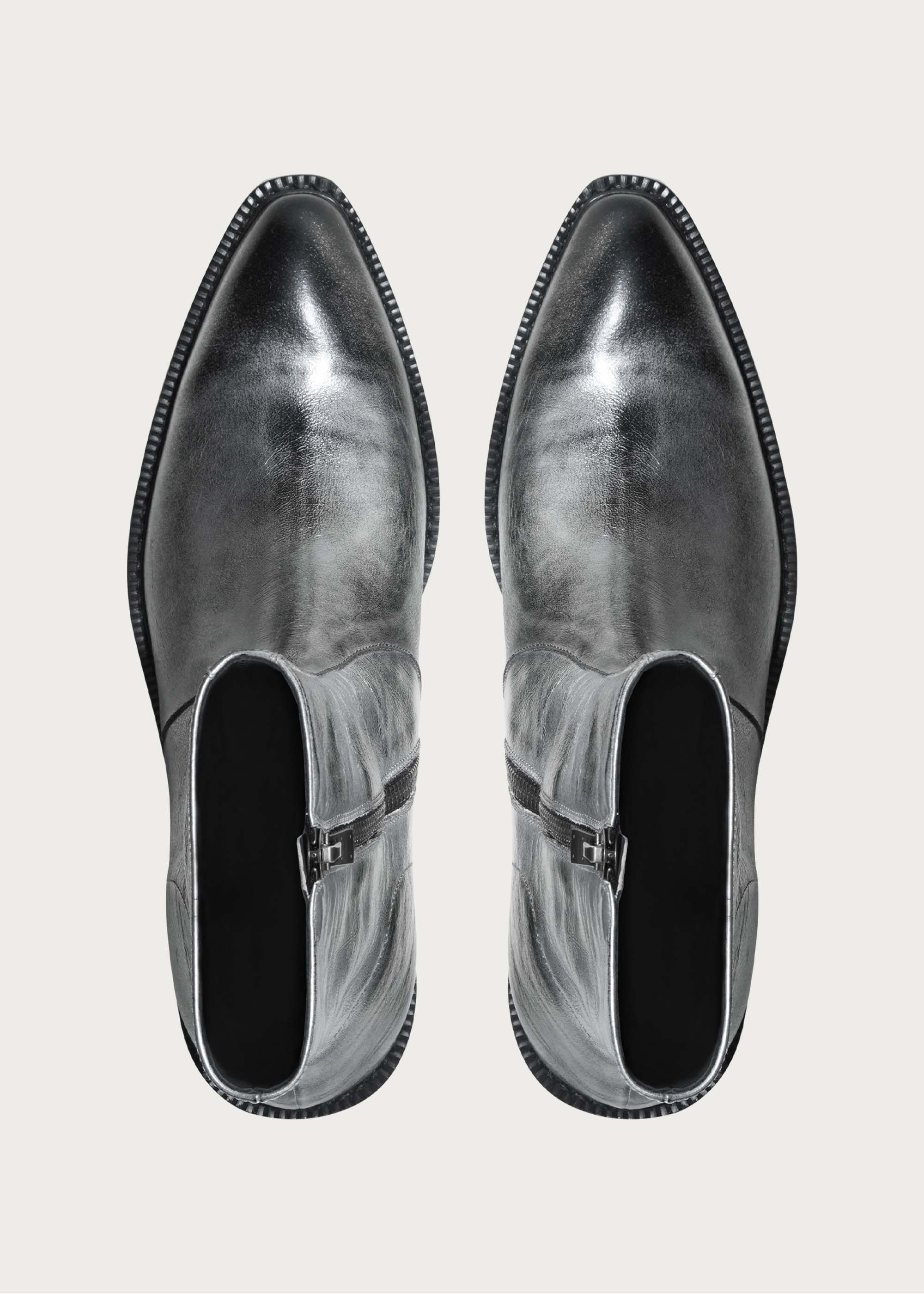 【Pre-sale 30-45 days】Silver boots