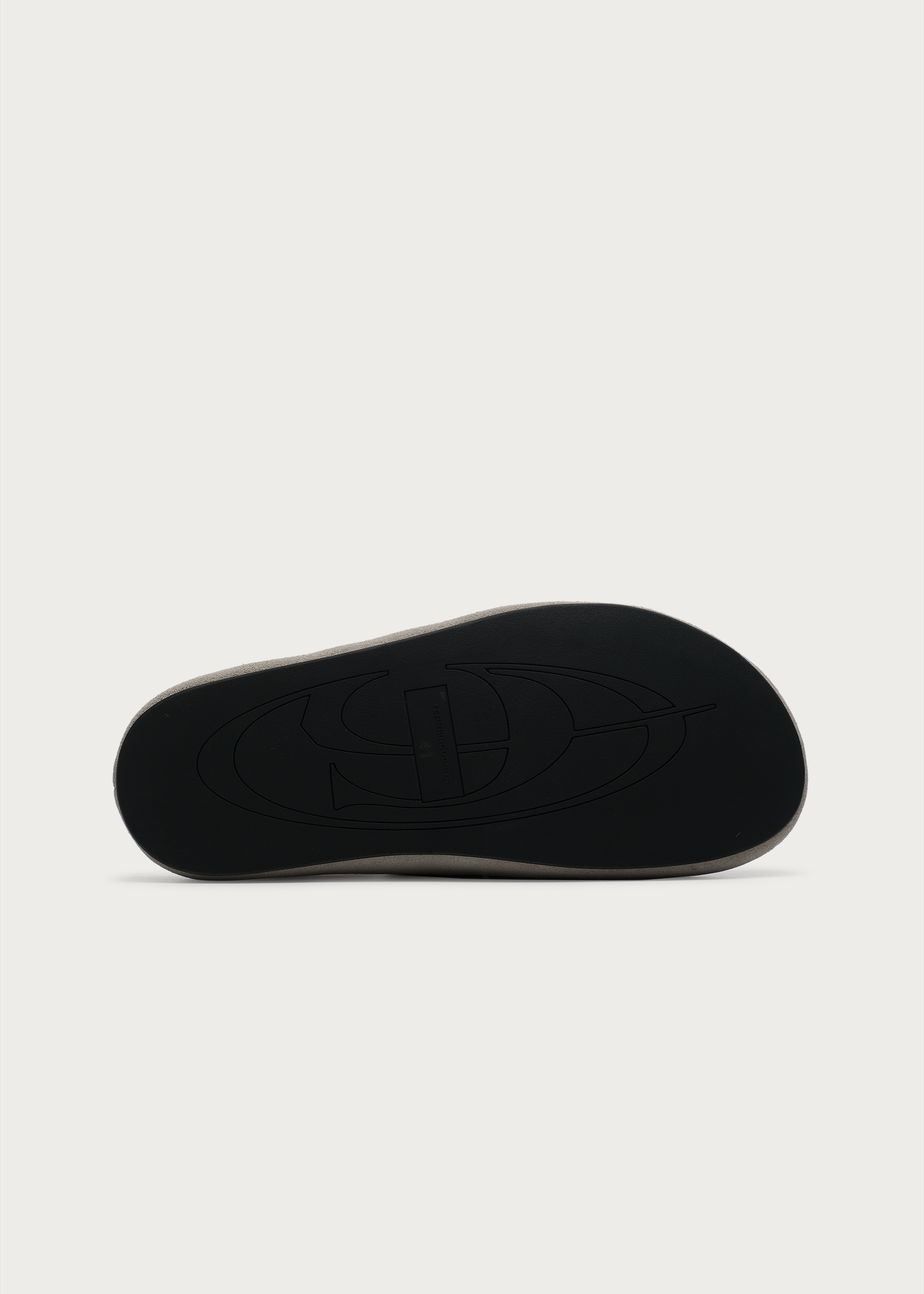 Cloud-Feel Suede Clogs Light Gray