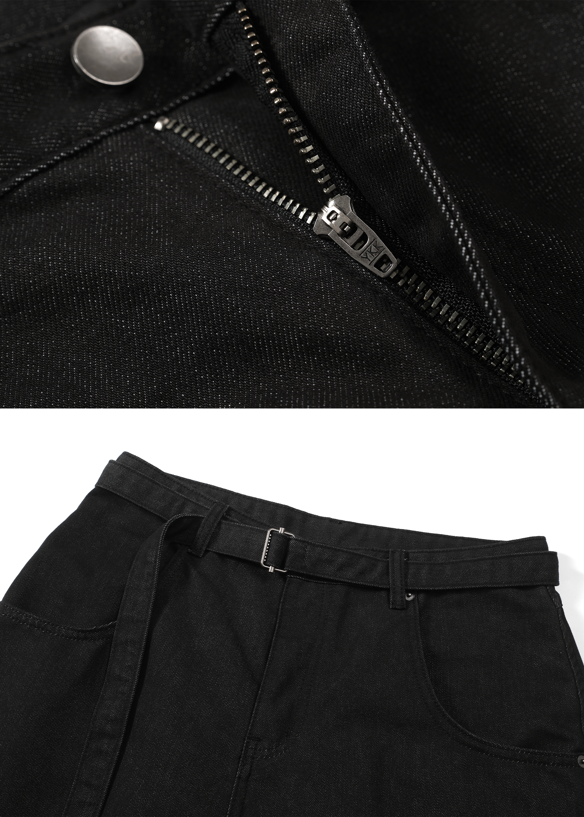 Adjustable-Waistband Jeans