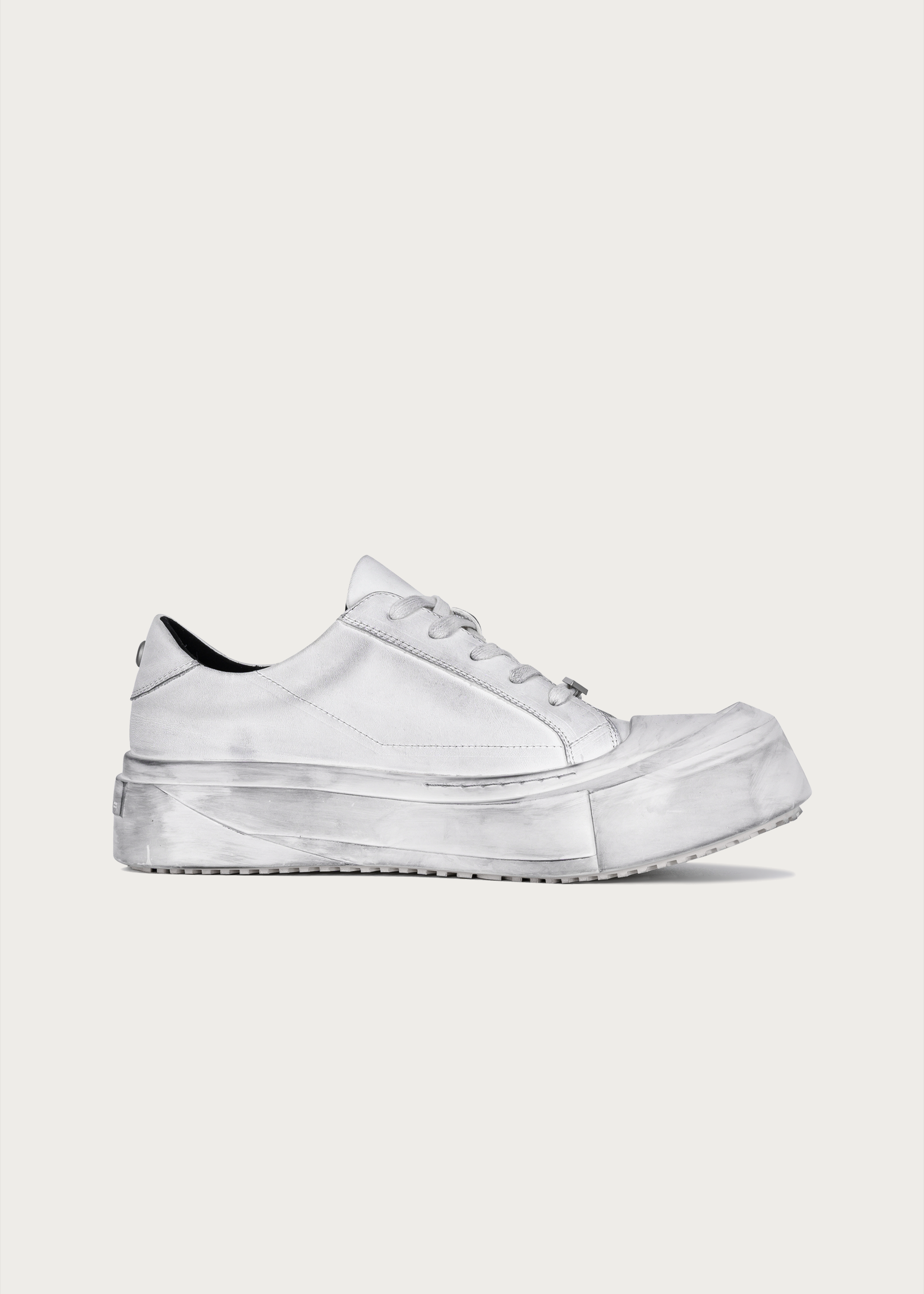 Lake Moon Skateboard Shoes Dirty White