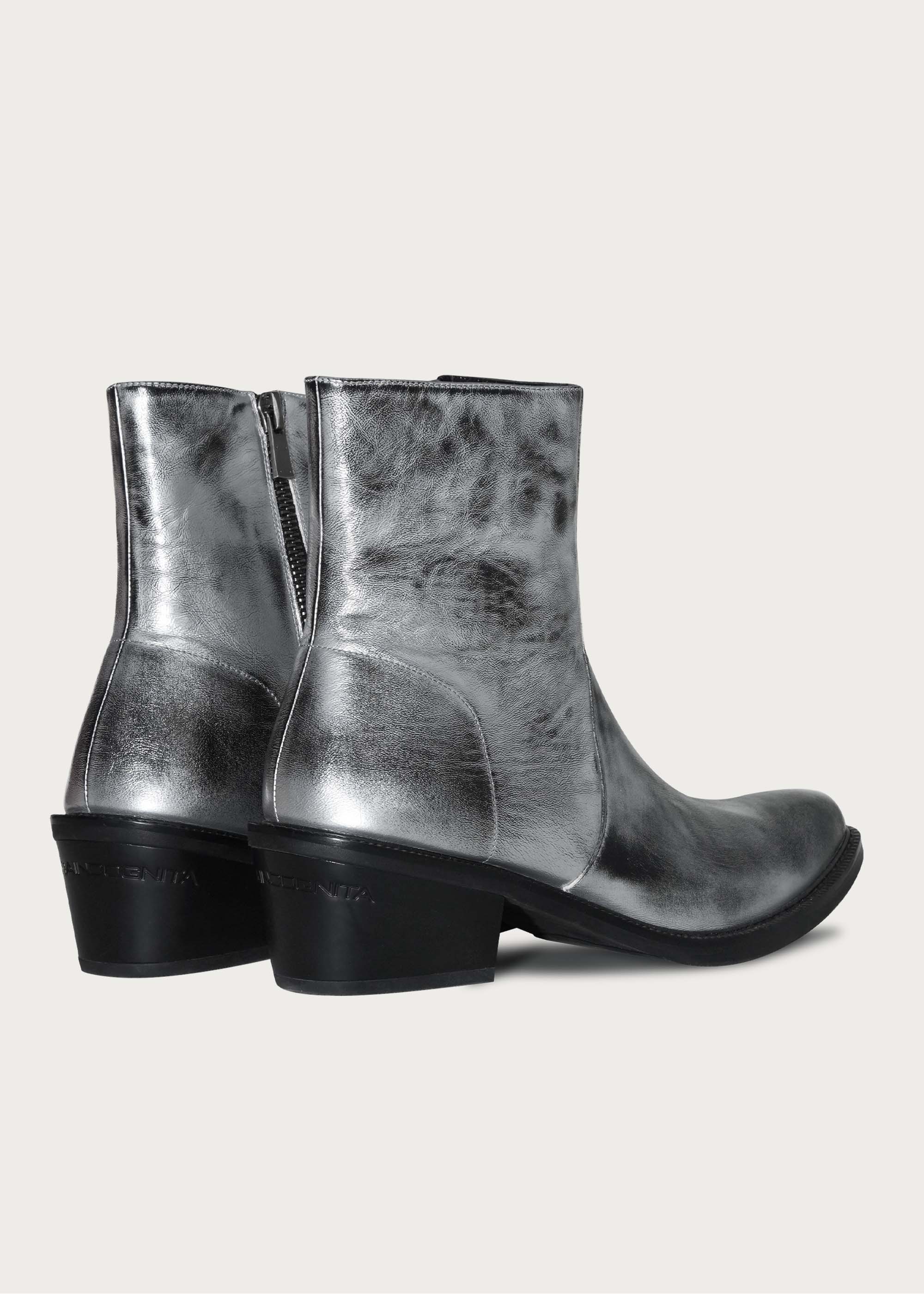 【Pre-sale 30-45 days】Silver boots