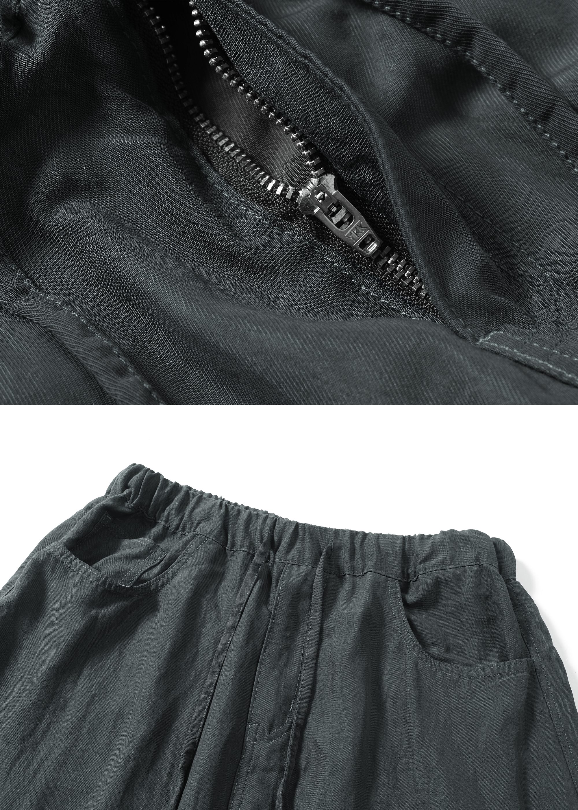 Drapey Drawstring Casual Trousers