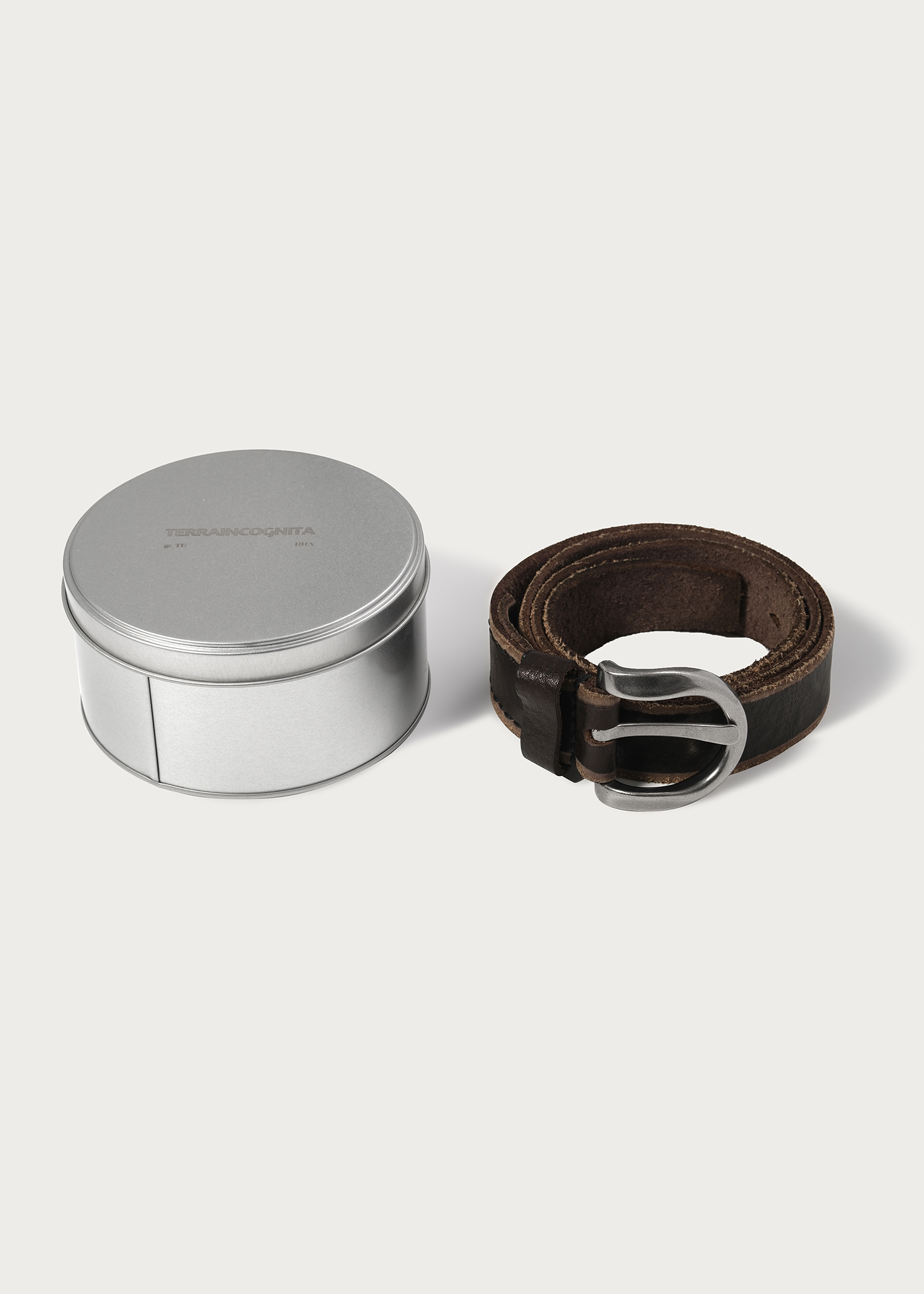 Hand-Rubbed Cowhide Belt