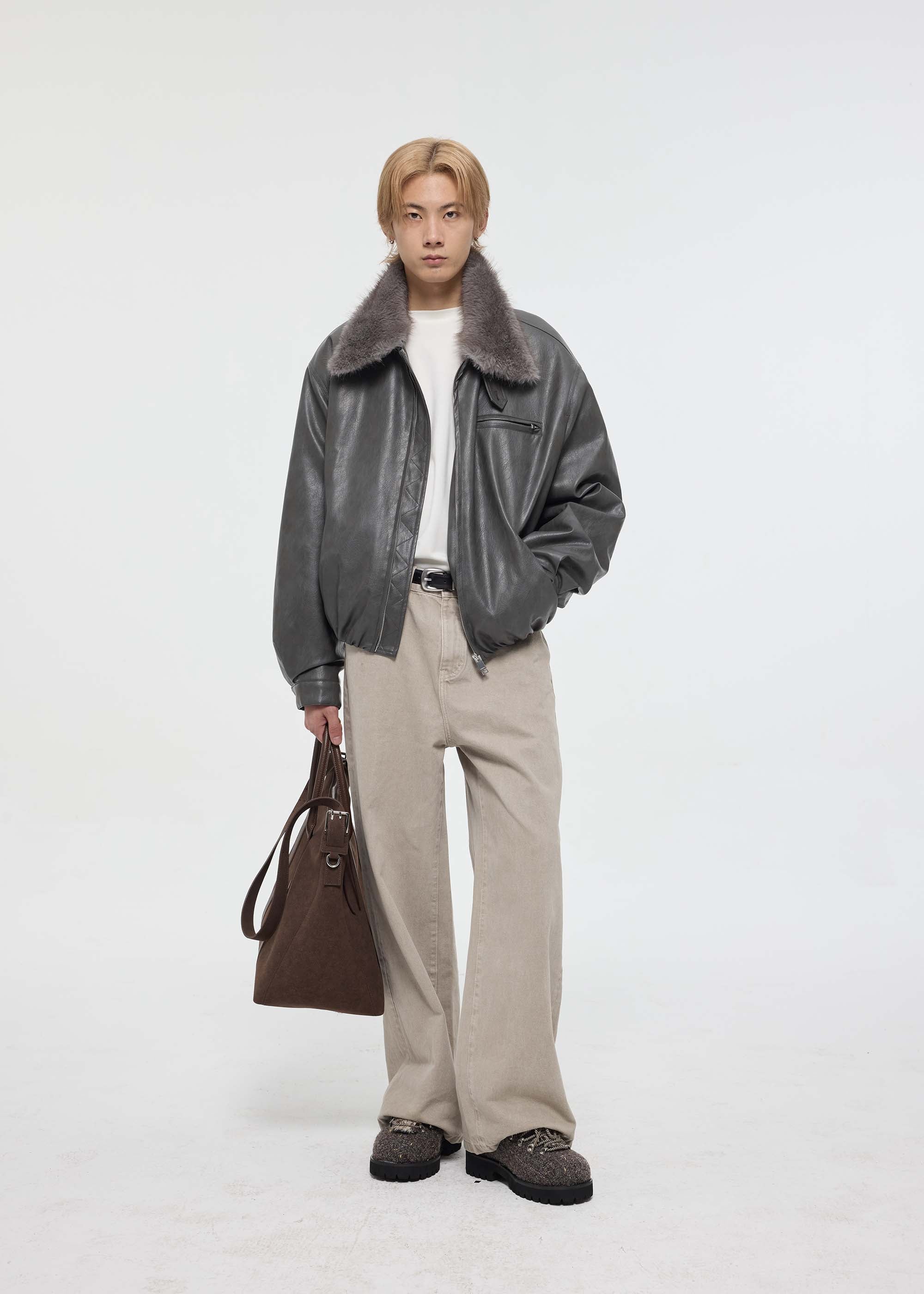 Outdoor-Inspired Wool Shoes Gray