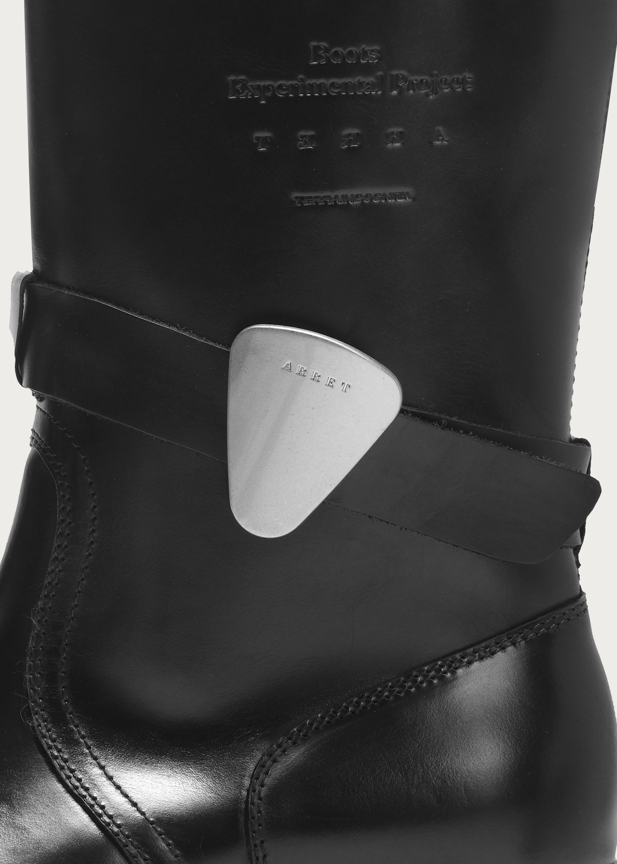 Leather Mid-Calf Boots