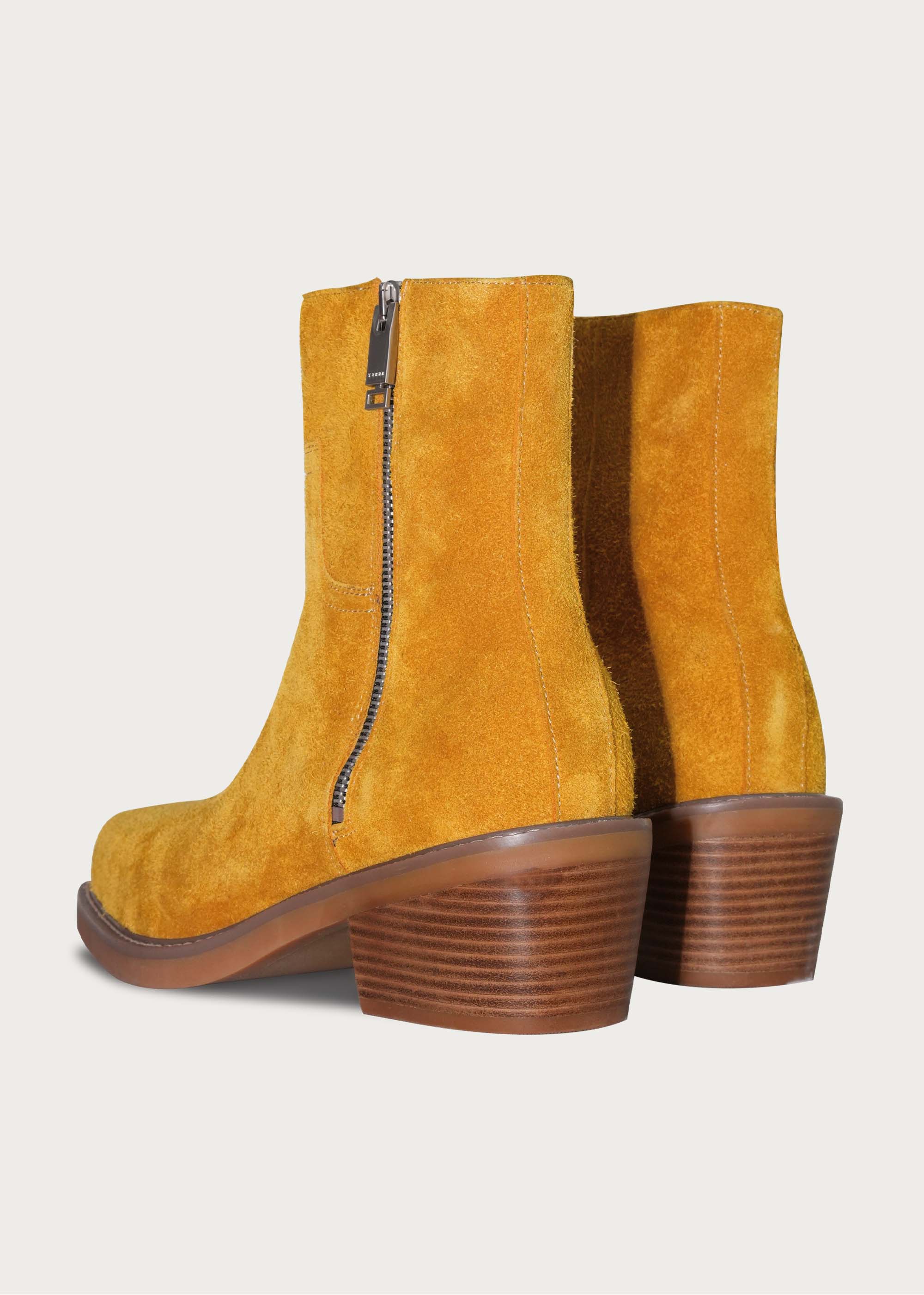 【Pre-sale 30-45 days】Yellow suede boots