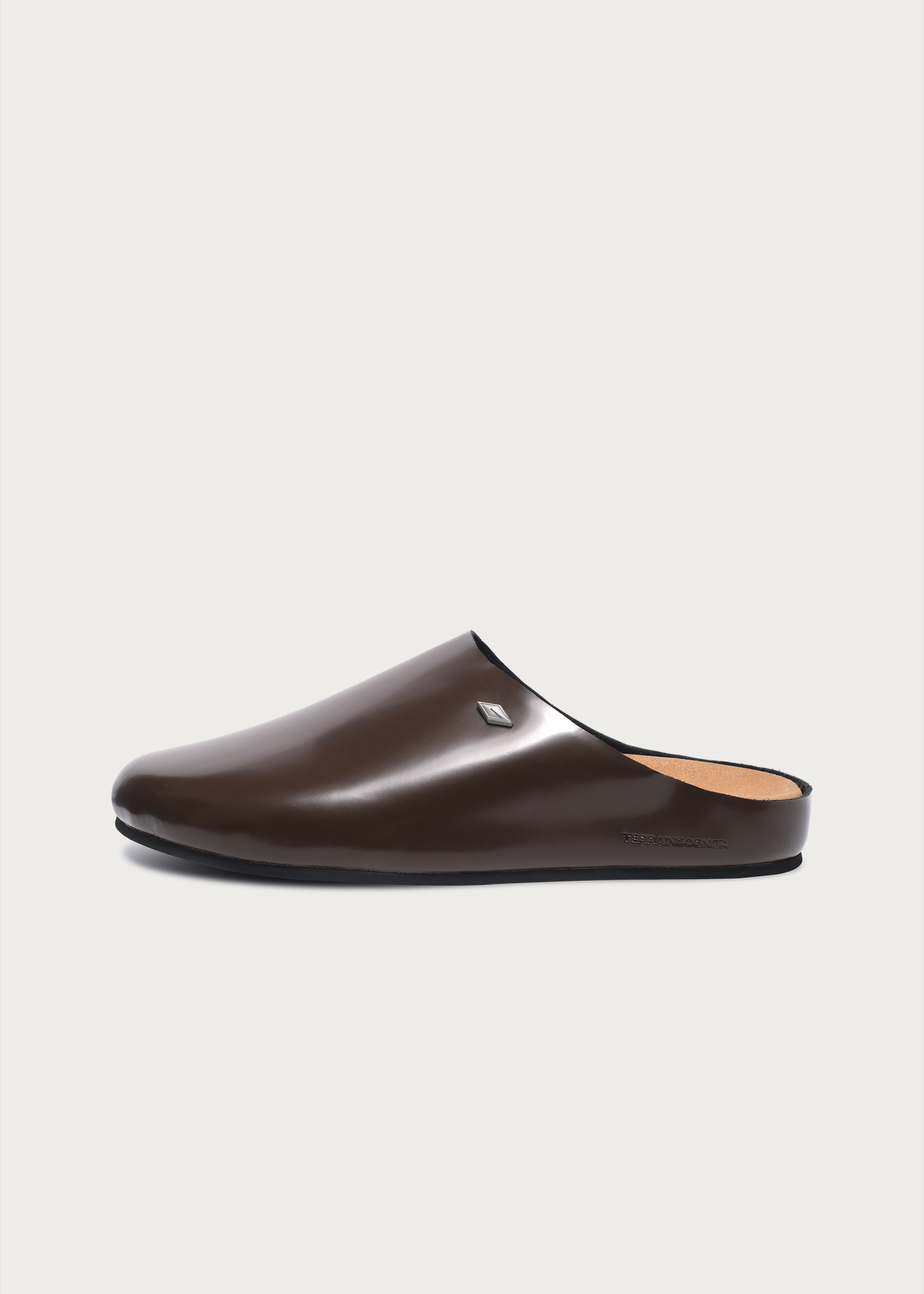 Star Emblem 3.0 Clogs Glossy Brown