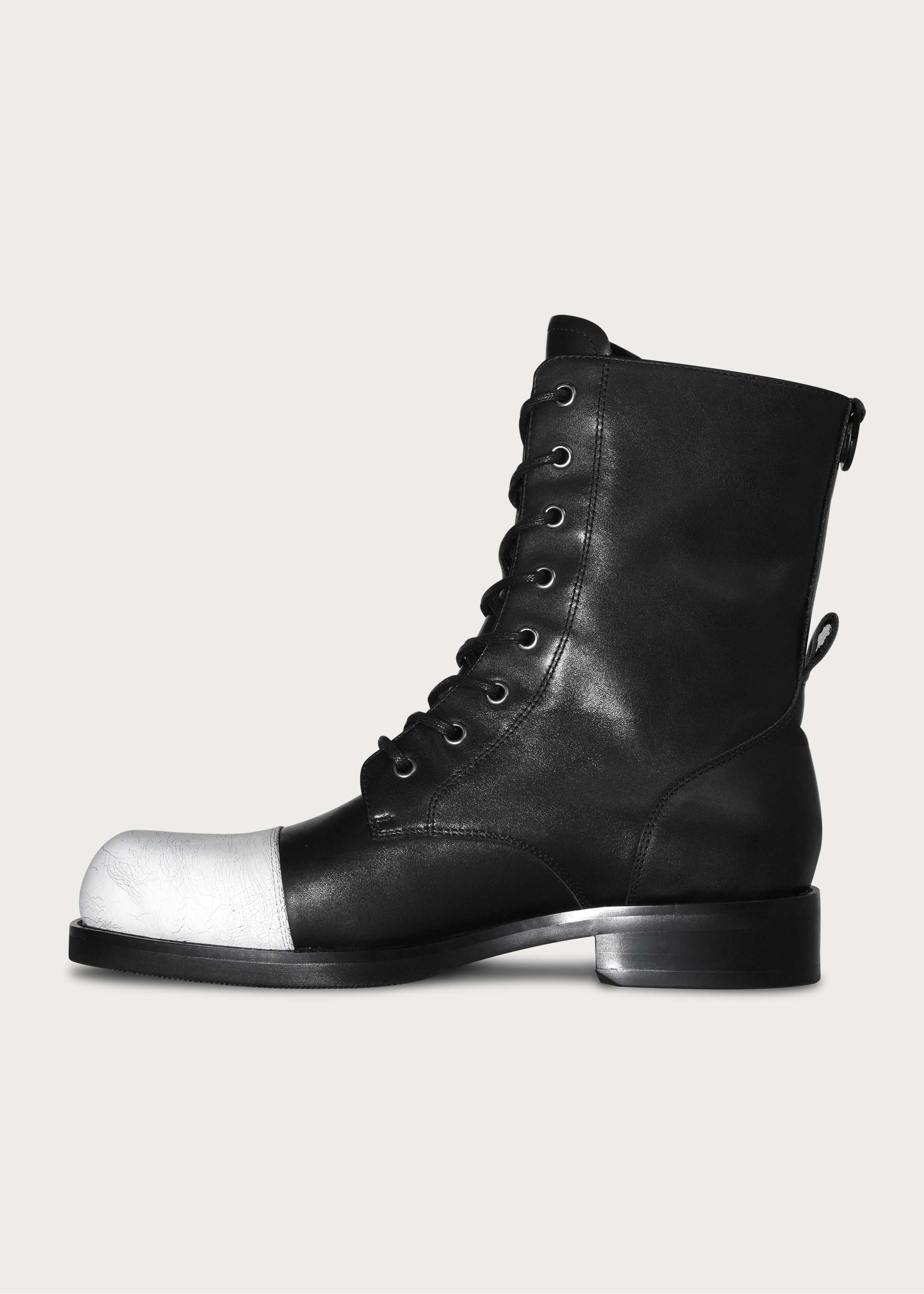 【Pre-sale 30-45 days】White-toed boots