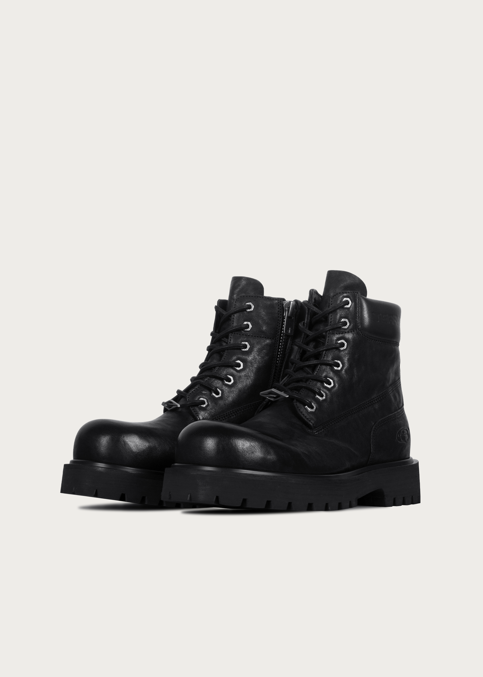 Horsehide Workwear Boots Black