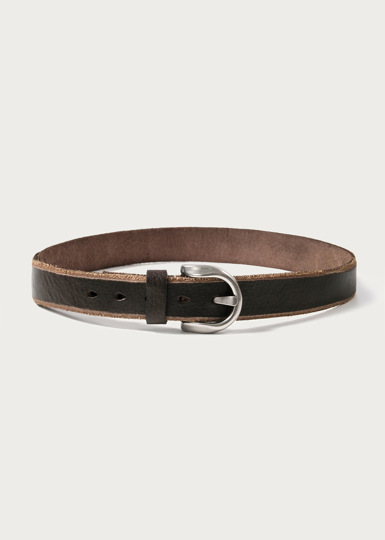Hand-Rubbed Cowhide Belt