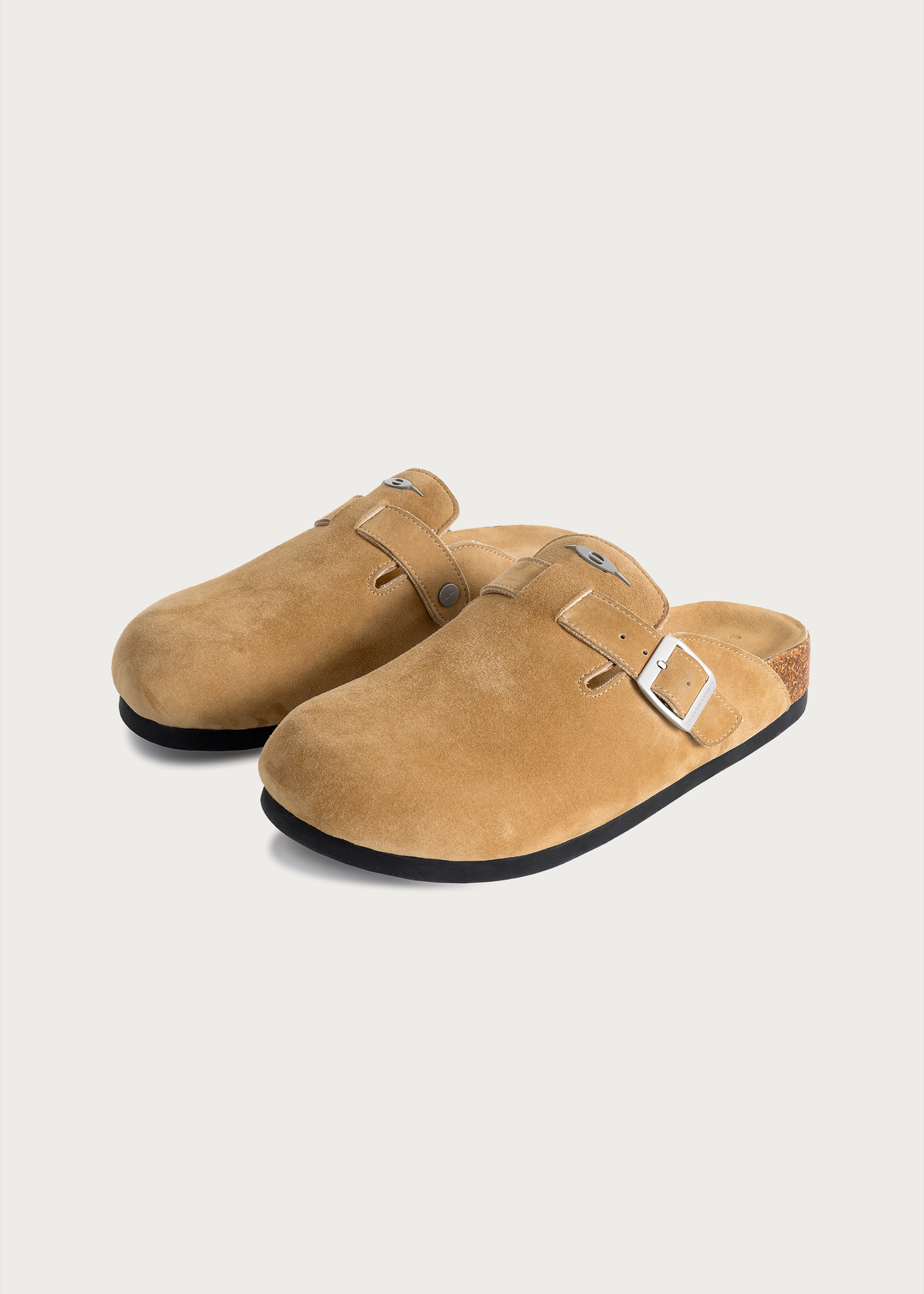 Sheepskin Clogs Khaki