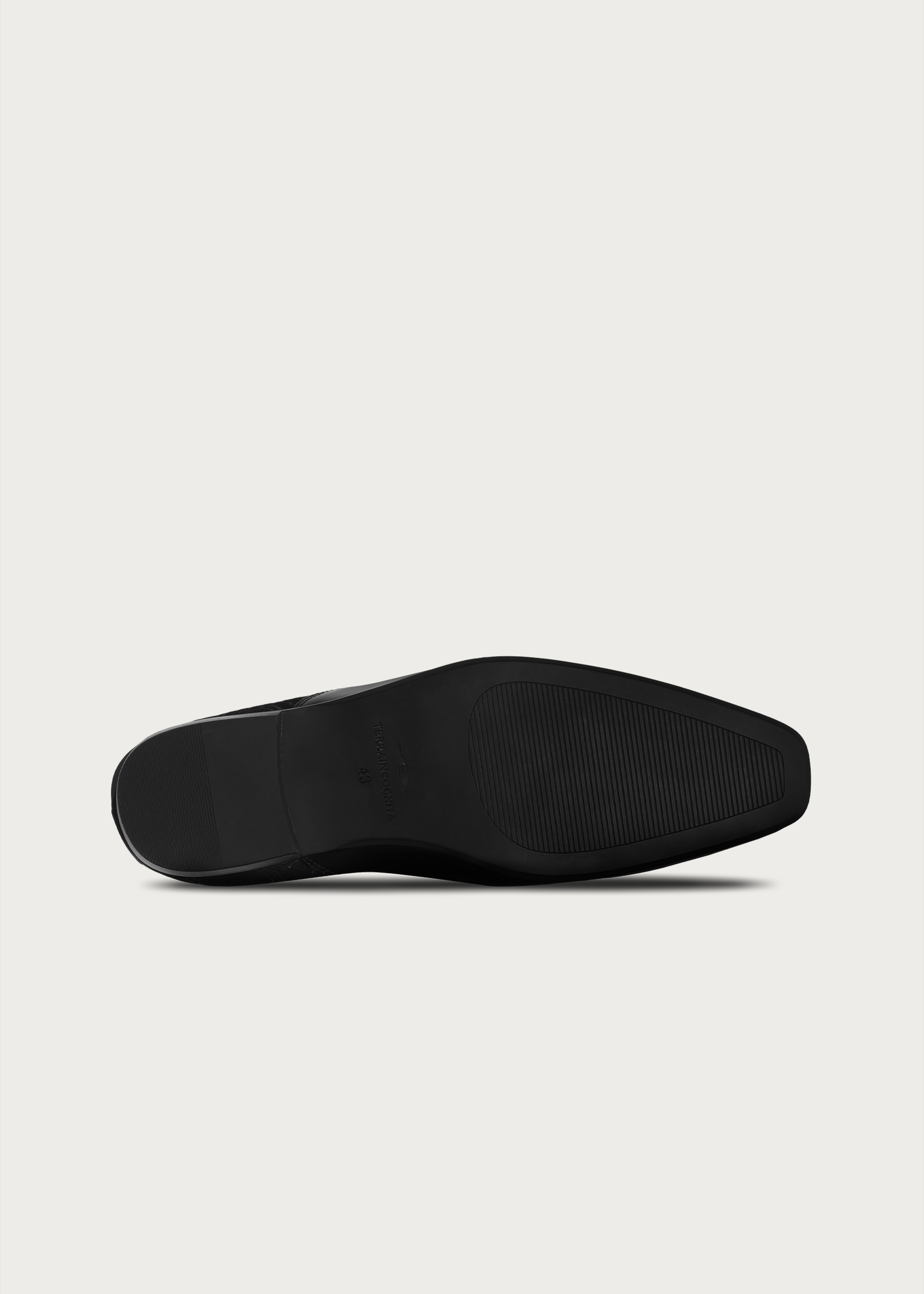 Flower-Patterned Pointed Mules Black