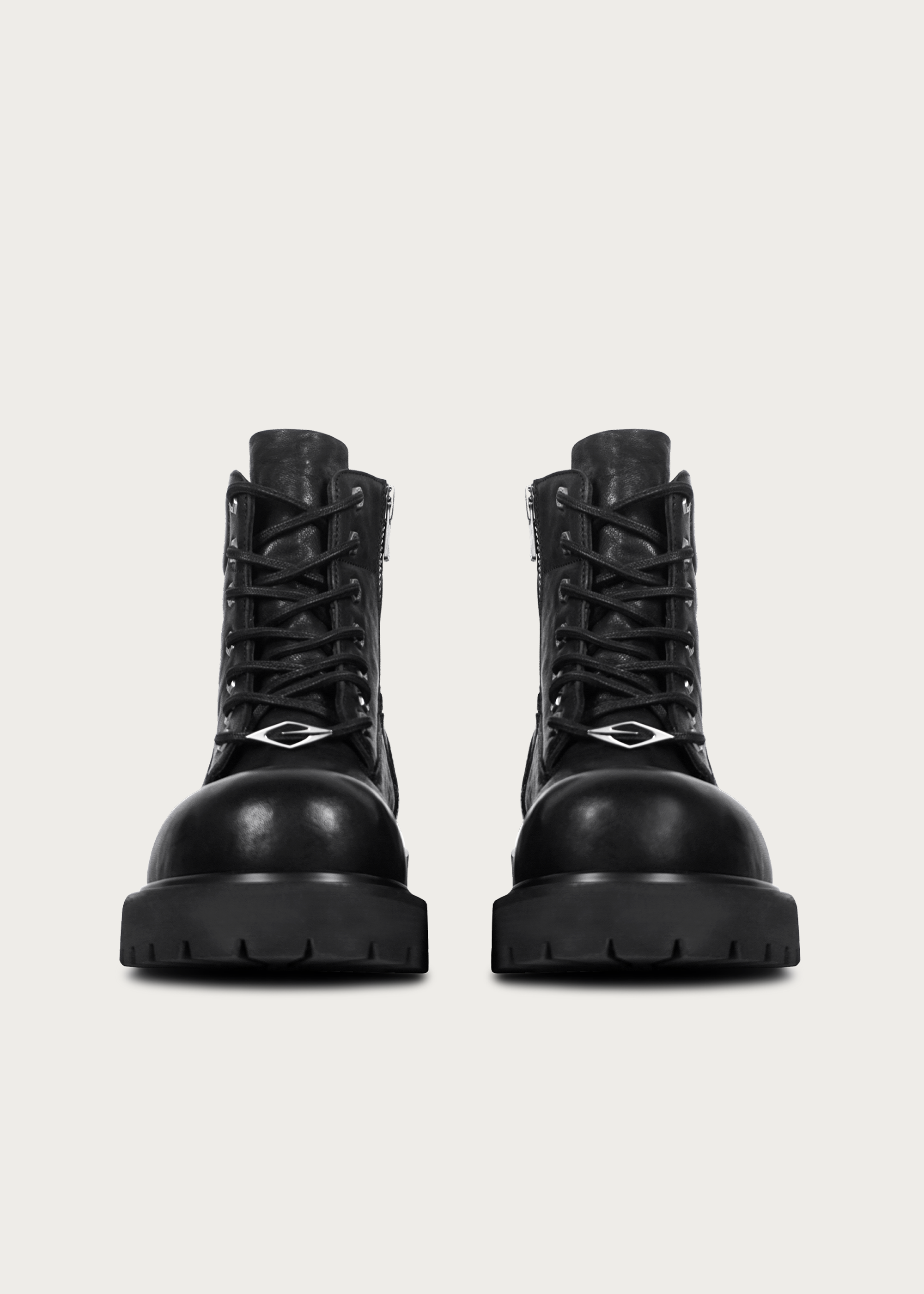 Horsehide Workwear Boots Black