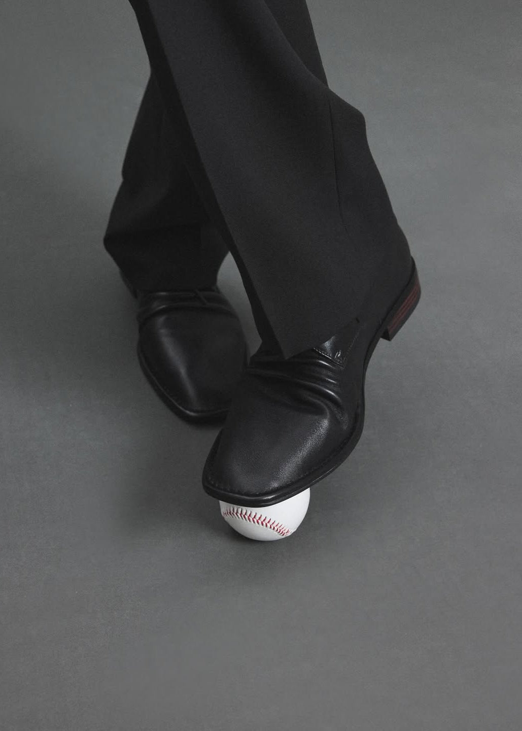 Wrinkle Derby Shoes