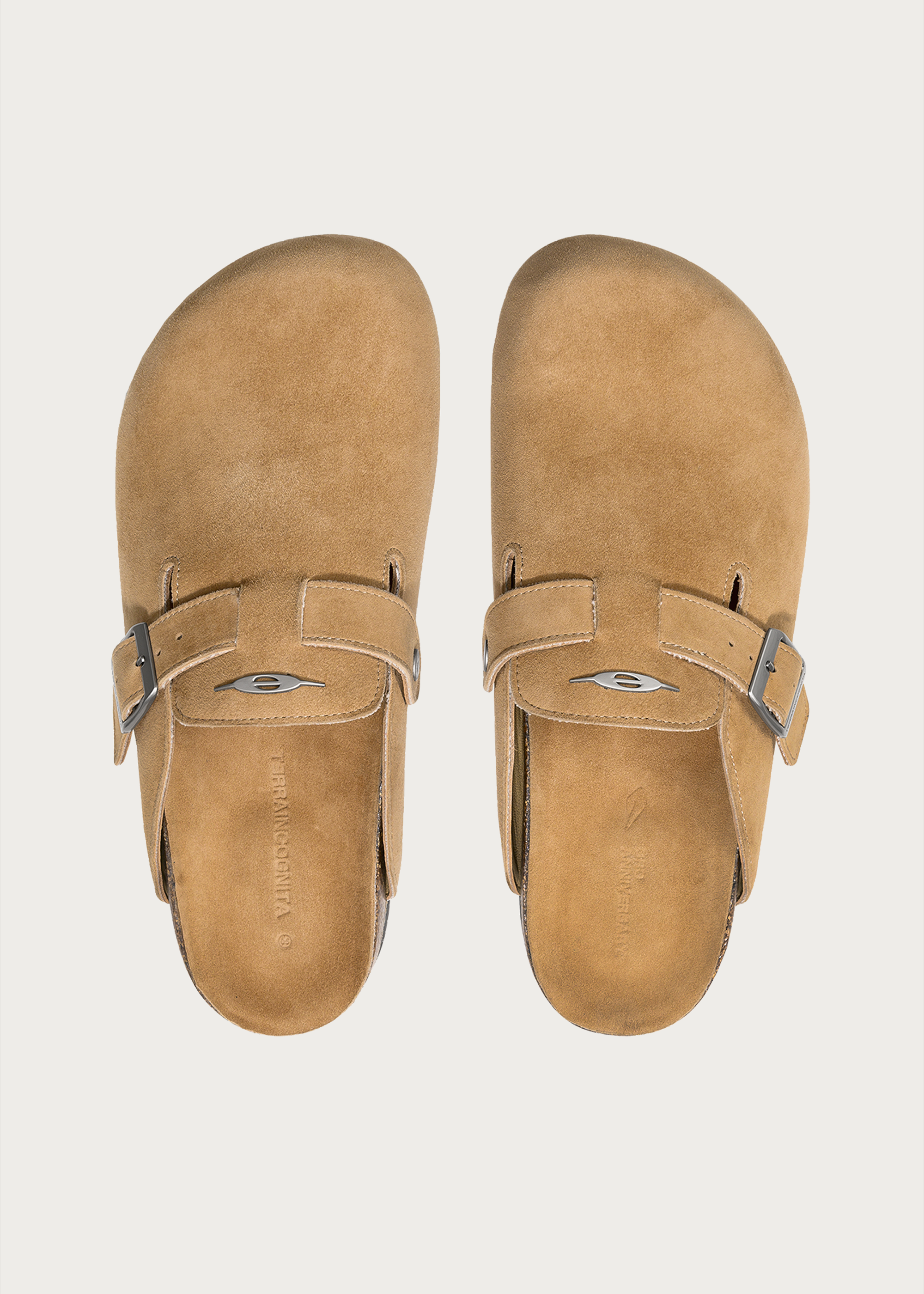 Sheepskin Clogs Khaki