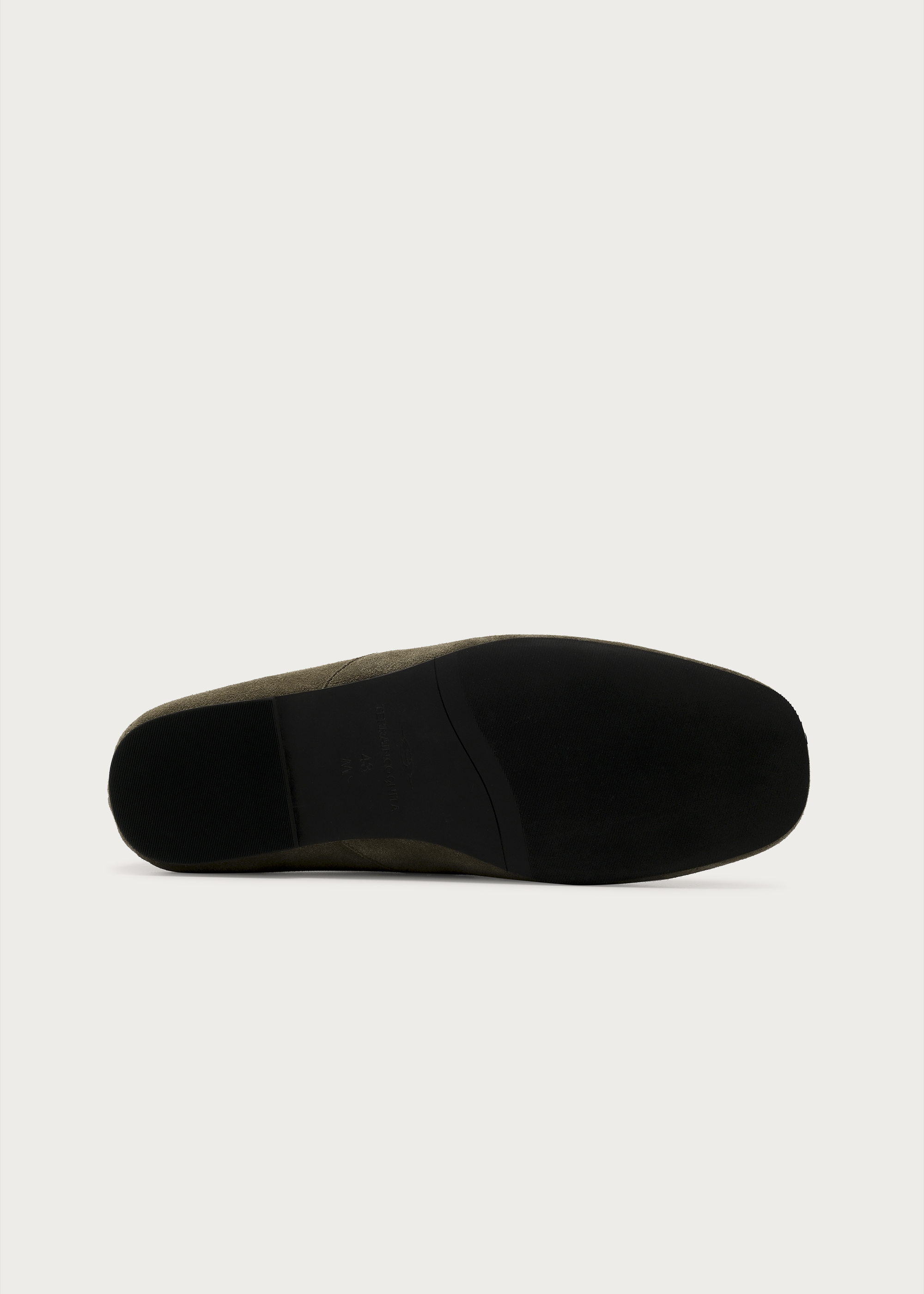Slip-on suede loafers Green