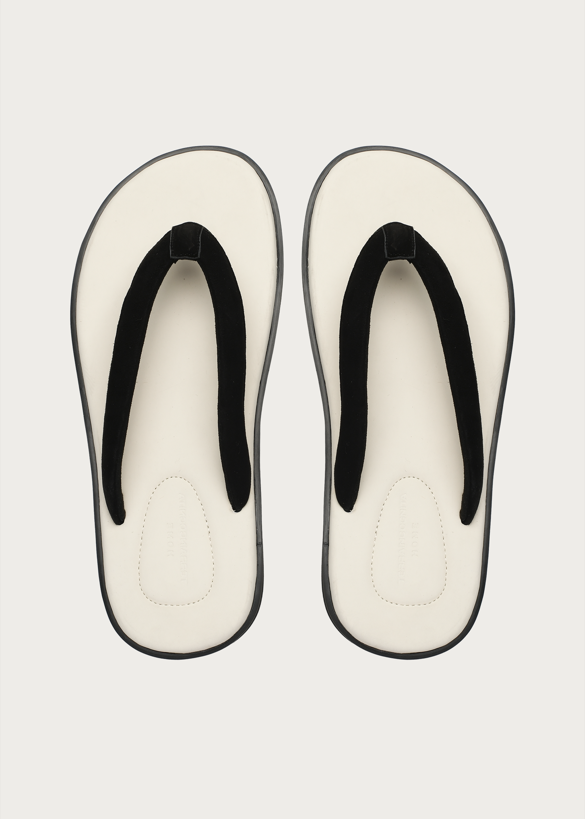 TerraHome Flip-Flops White