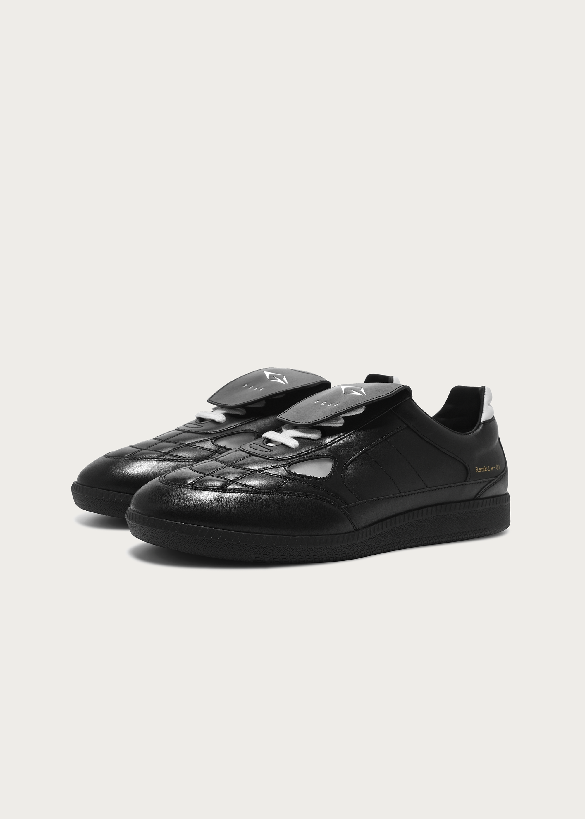 Ramble Sneakers Textured Black