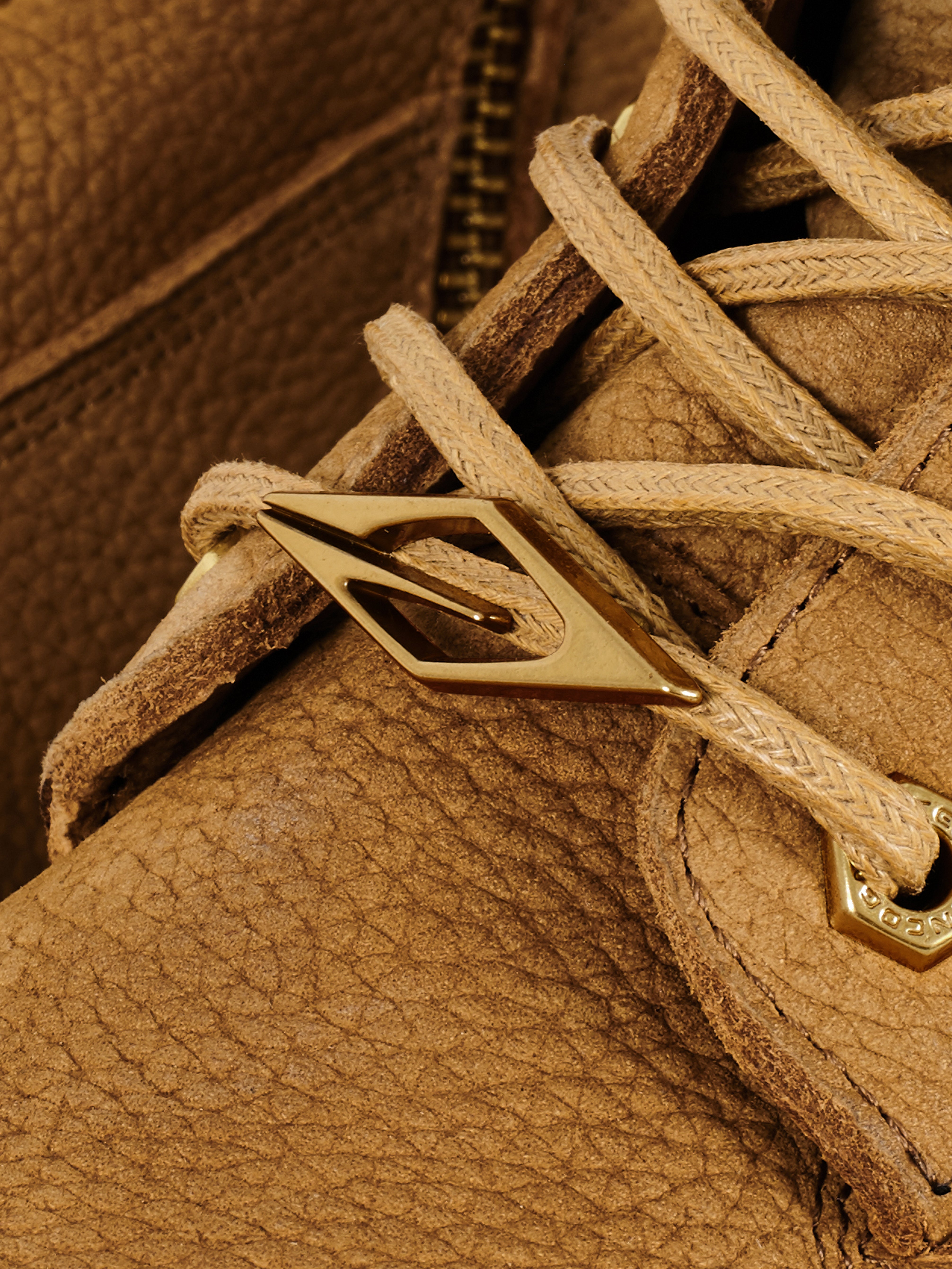 Cowhide Workwear Boots Khaki