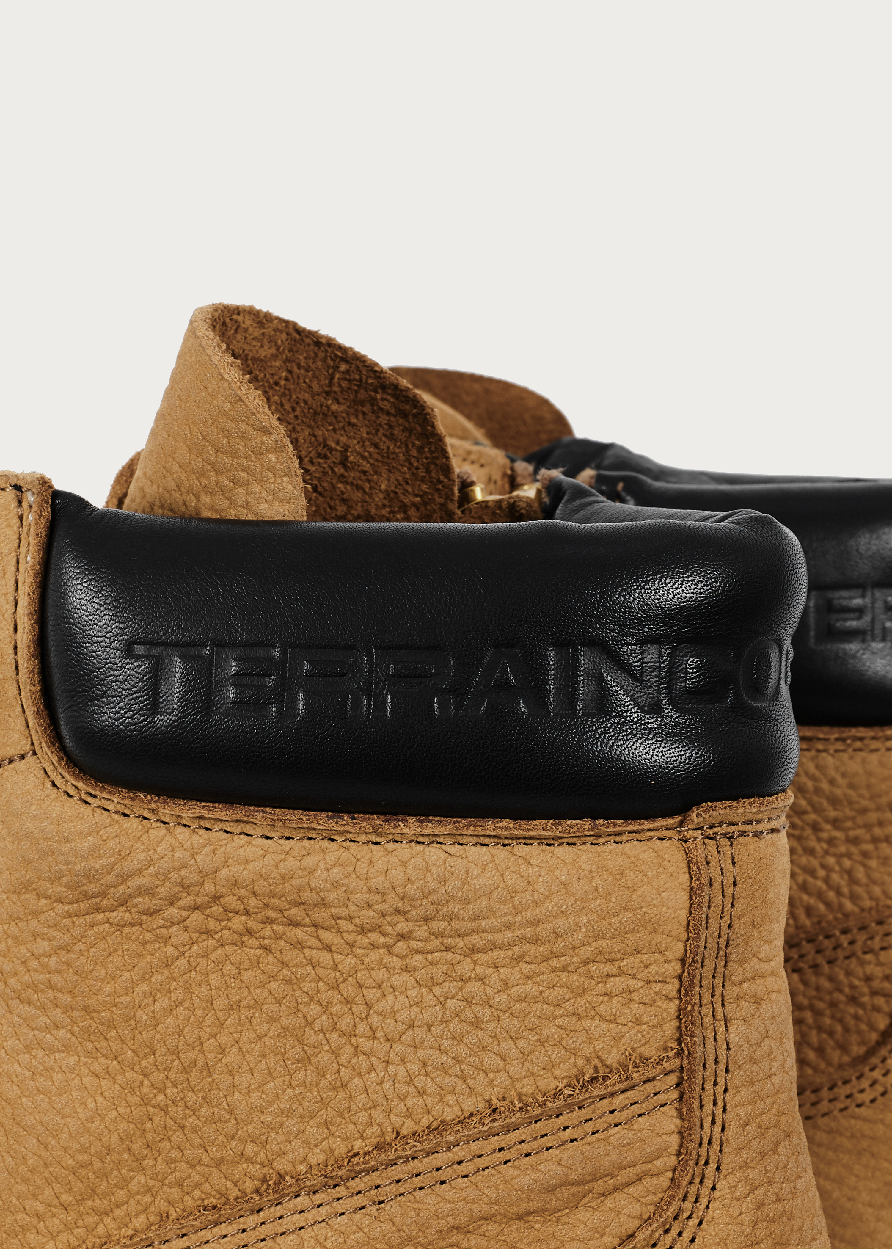 Cowhide Workwear Boots Khaki
